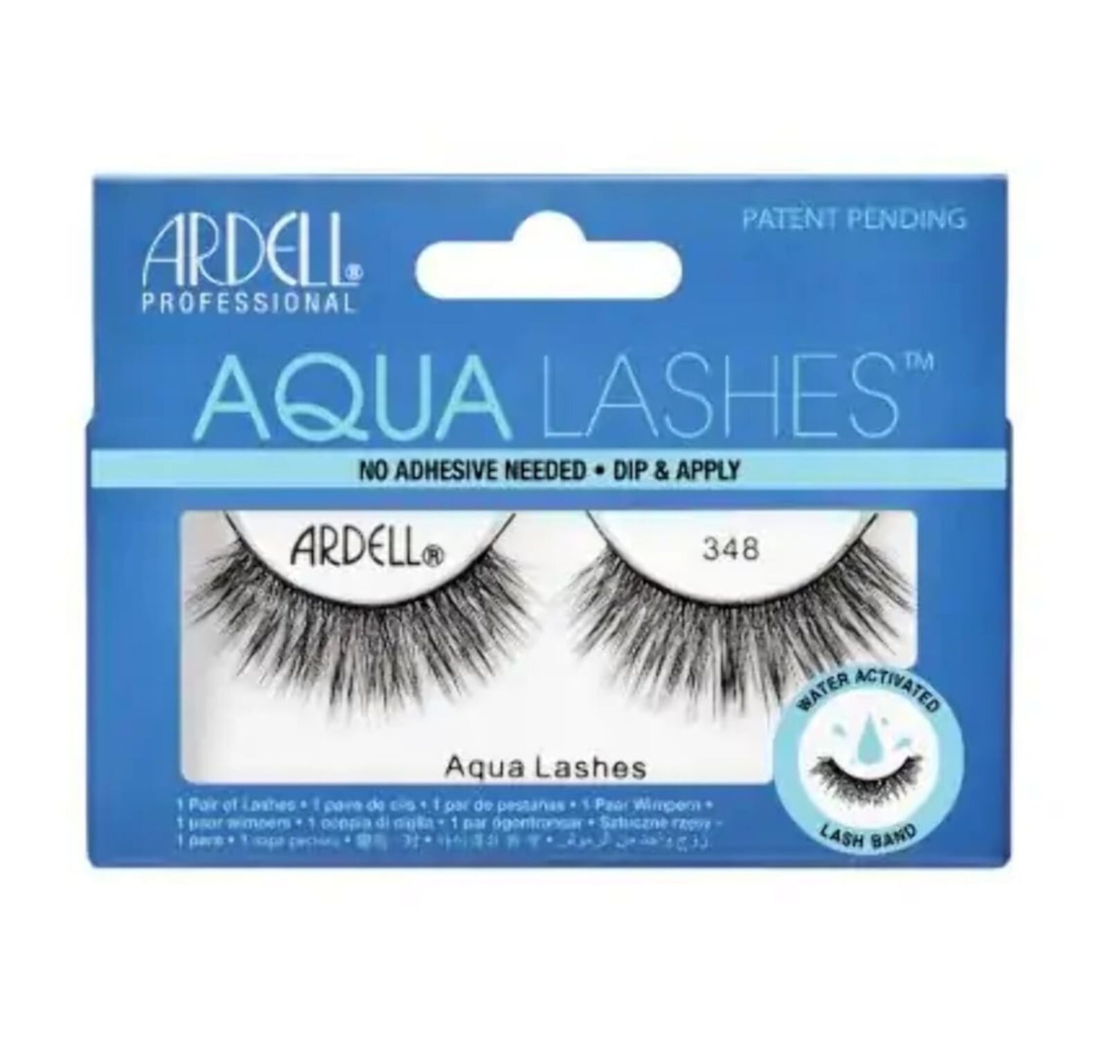 Ardell Aqua Lashes - Strip Lashes 348 (1 pair)  #56869 Unknown