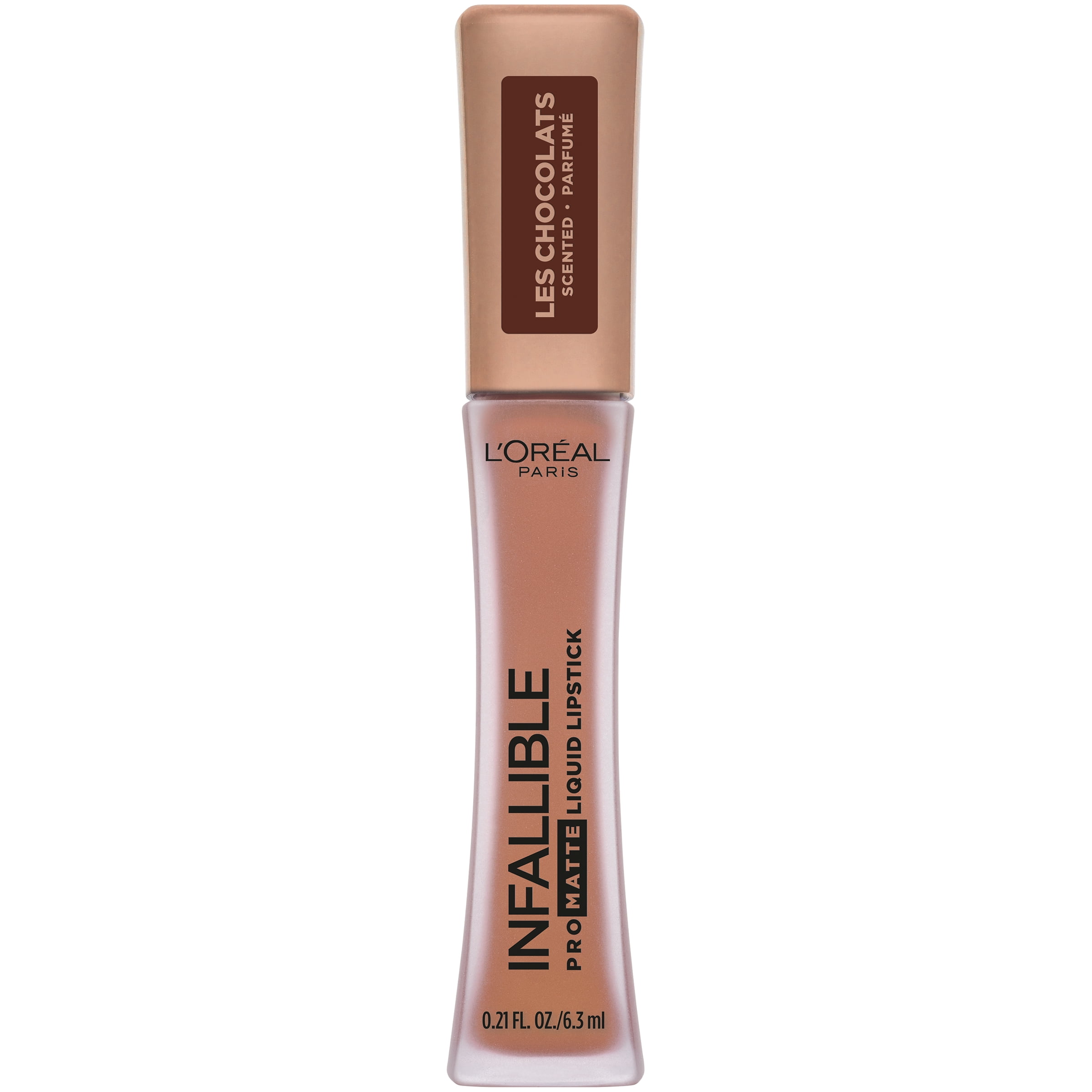 L'Oreal Paris Infallible Pro Matte Les Chocolats Scented Liquid Lipstick, Sweet Tooth L'Oréal Paris