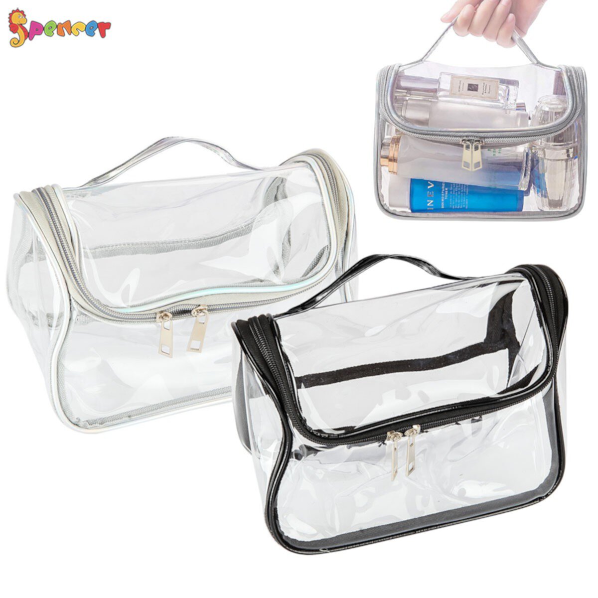 Косметичка SPENCER Spencer Clear Travel SPENCER