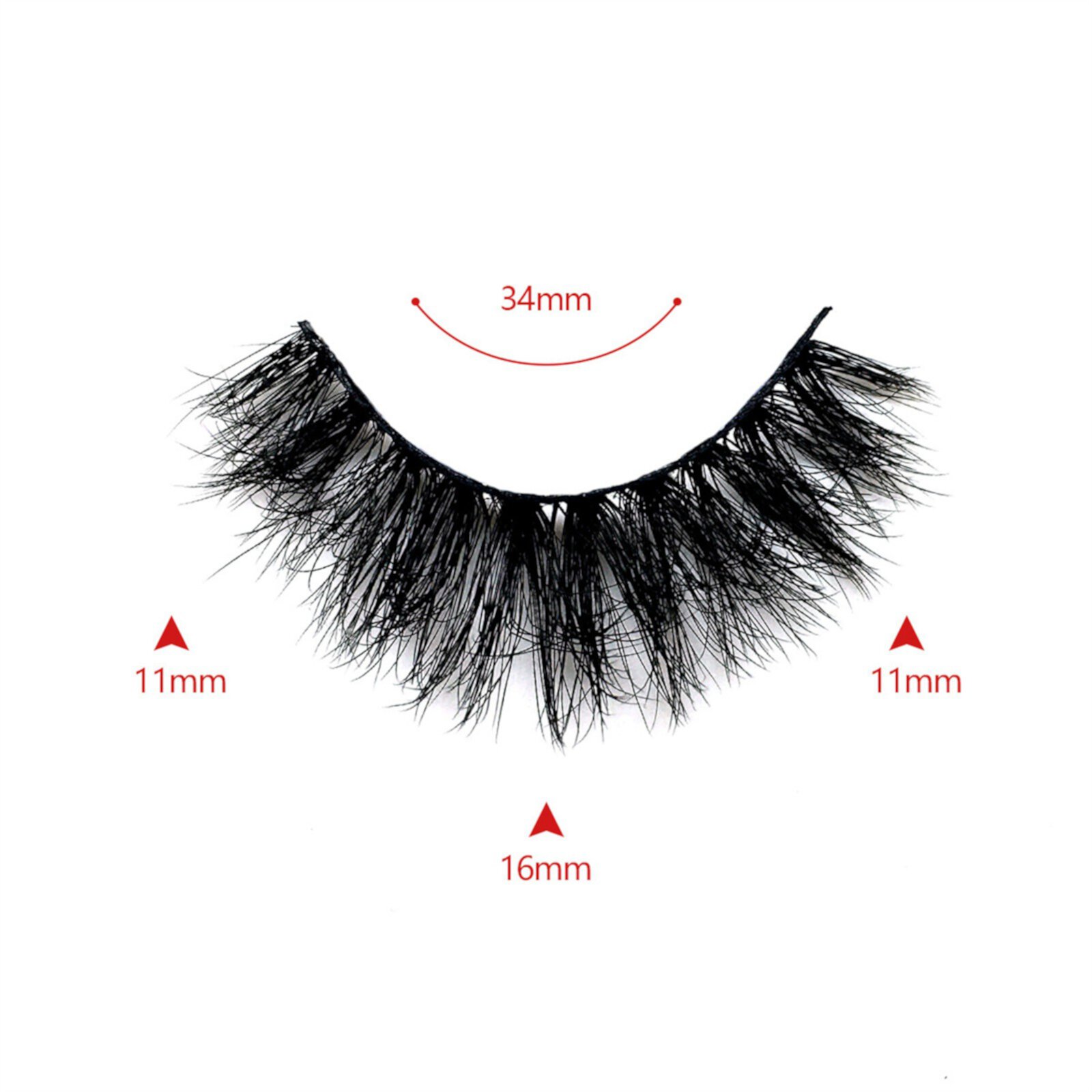 Sumllary 20 Lashes 002 False Eyelashes Lashes Pack 10 Pairs 8D Dramatic Eyelashes Wispy Eye Style Volume Eye Lashes Multipack Sumllary