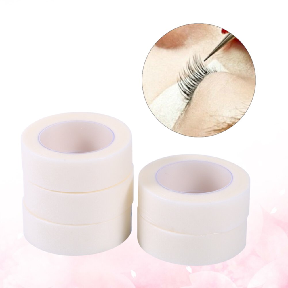 OTVIAP 5 Rolls Eyelash Eye Lash Individual Extension Tools Supply Medical Tape,Medical Tape,Eyelash OTVIAP