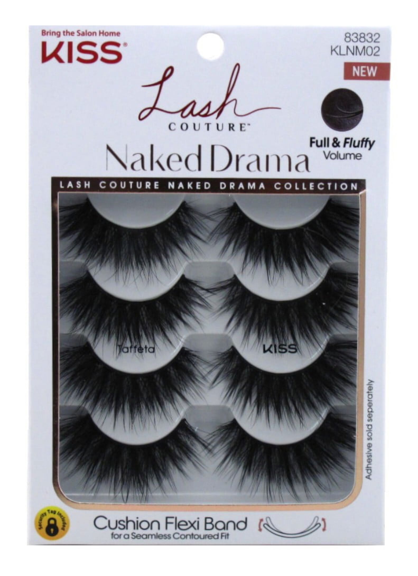 Kiss Lash Couture Naked Drama Collection Taffeta (Pack of 3) Visit the KISS Store