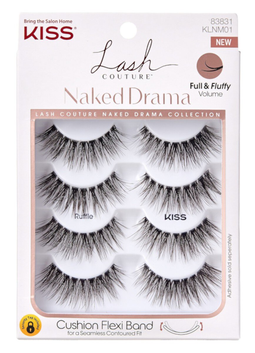 Kiss Lash Couture Naked Drama Collection Ruffle (Pack of 3) Visit the KISS Store