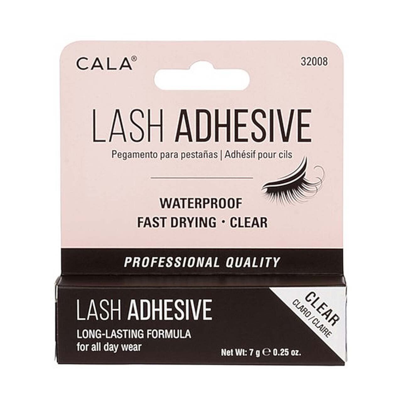 Cala Eyelash Adhesive Glue, Clear Cala