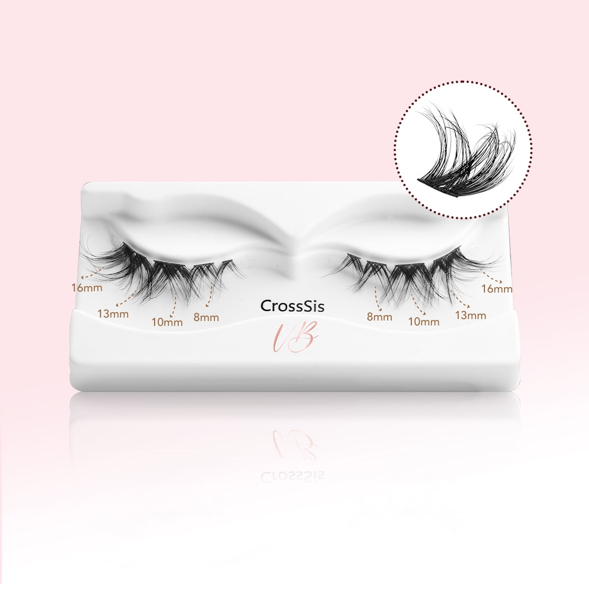 Veyesbeauty 4 Pairs False Eyelashes X Flash 4D Layered Cluster Lashes Natural Soft Lightweight Fake Lashes VEYESBEAUTY