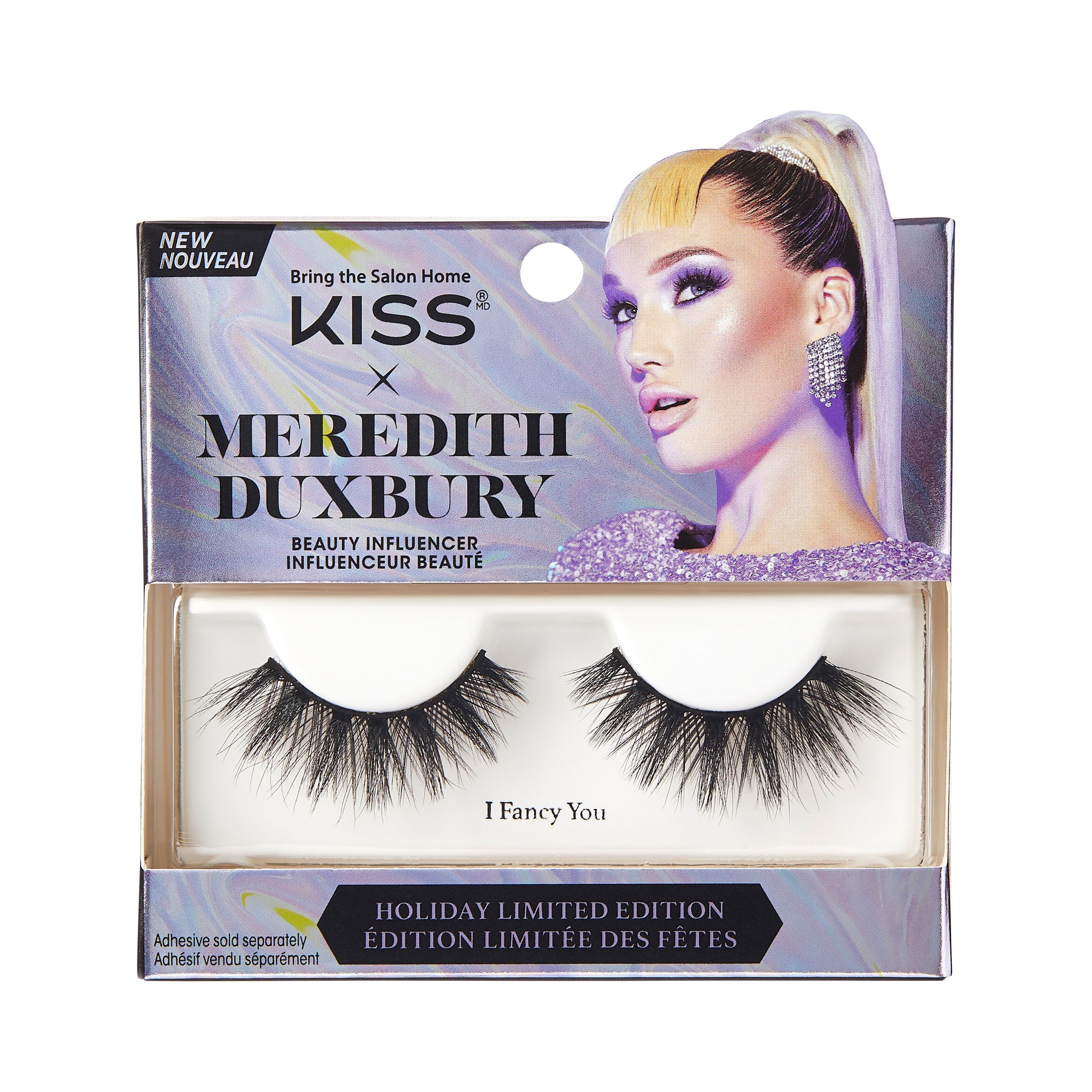 KISS x Meredith Duxbury Holiday Limited Edition False Eyelashes, ‘I Fancy You’, 1 Pair Visit the KISS Store