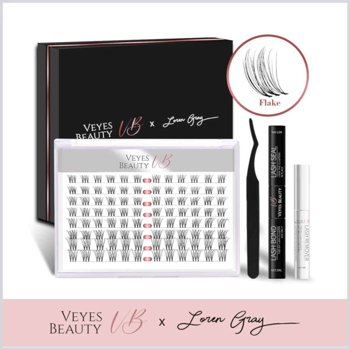 Veyesbeauty Invisible Band™ Eyelashes - The Invisible Band for Visible Beauty VEYESBEAUTY