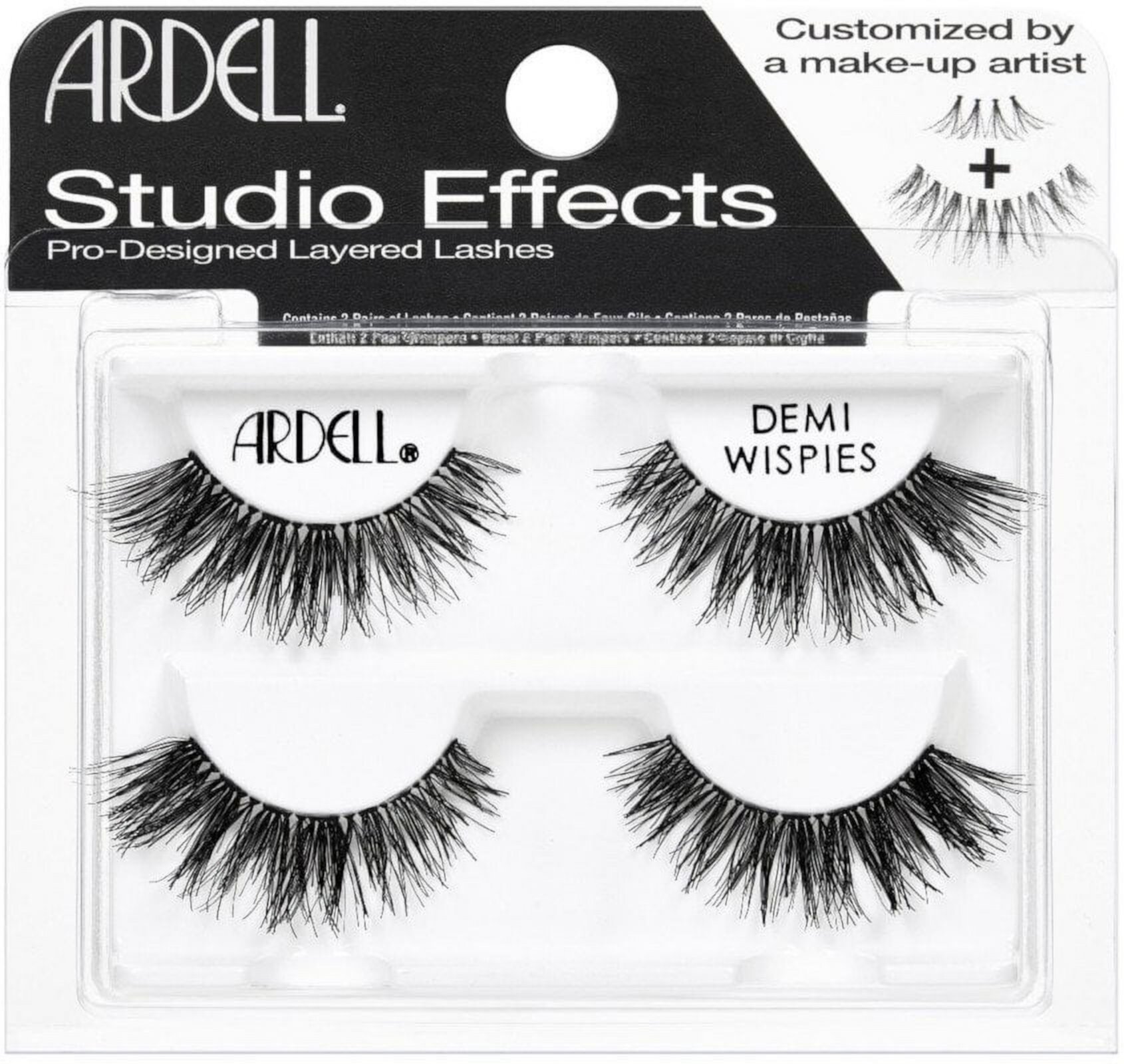 Ardell Lash Studio Effects Demi Wispies Twin Pack ARDELL