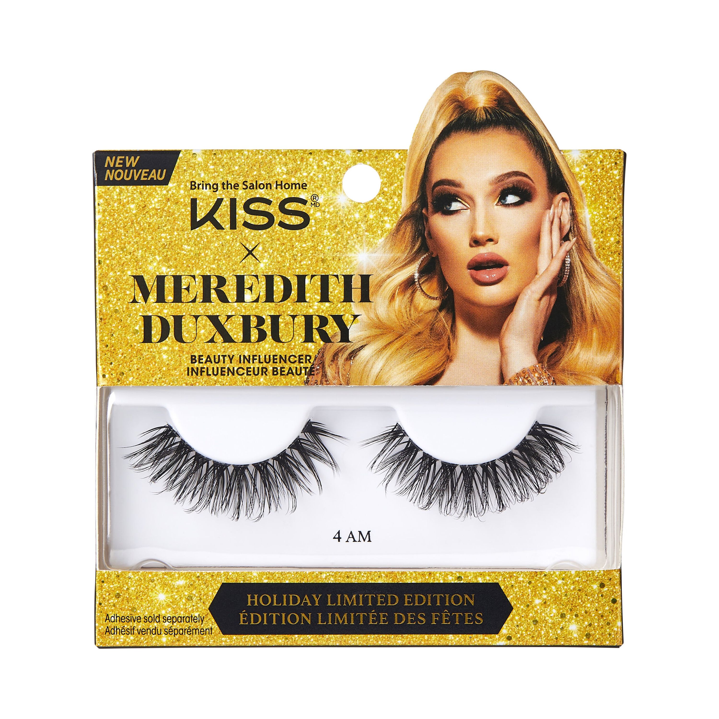 KISS X MEREDITH DUXBURY Holiday Limited Edition False Eyelashes, ‘4AM’, 1 Pair Visit the KISS Store