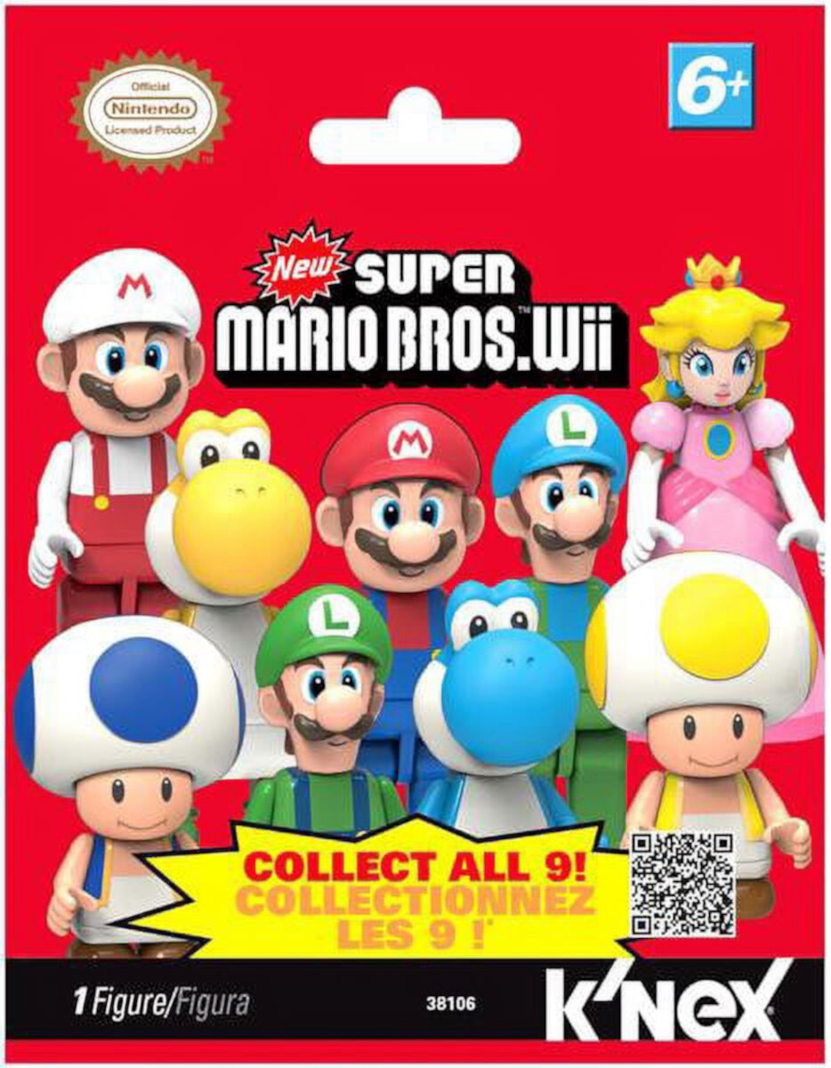 New Super Mario Bros Wii Series 1 Mystery Pack K'NEX