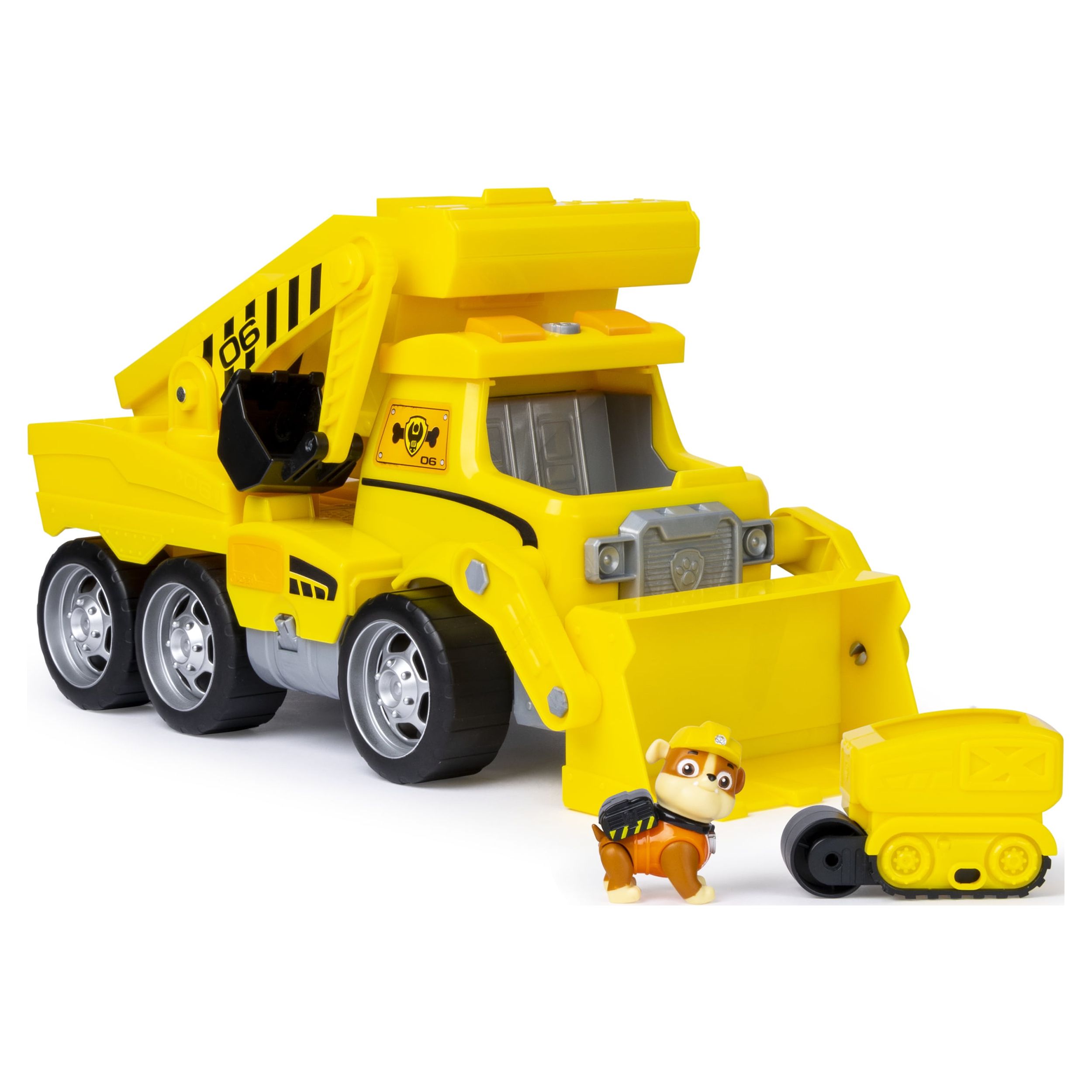 PAW Patrol, Ultimate Rescue Construction Truck with Lights, Sound and Mini Vehicle, for Ages 3 and Up Paw Patrol