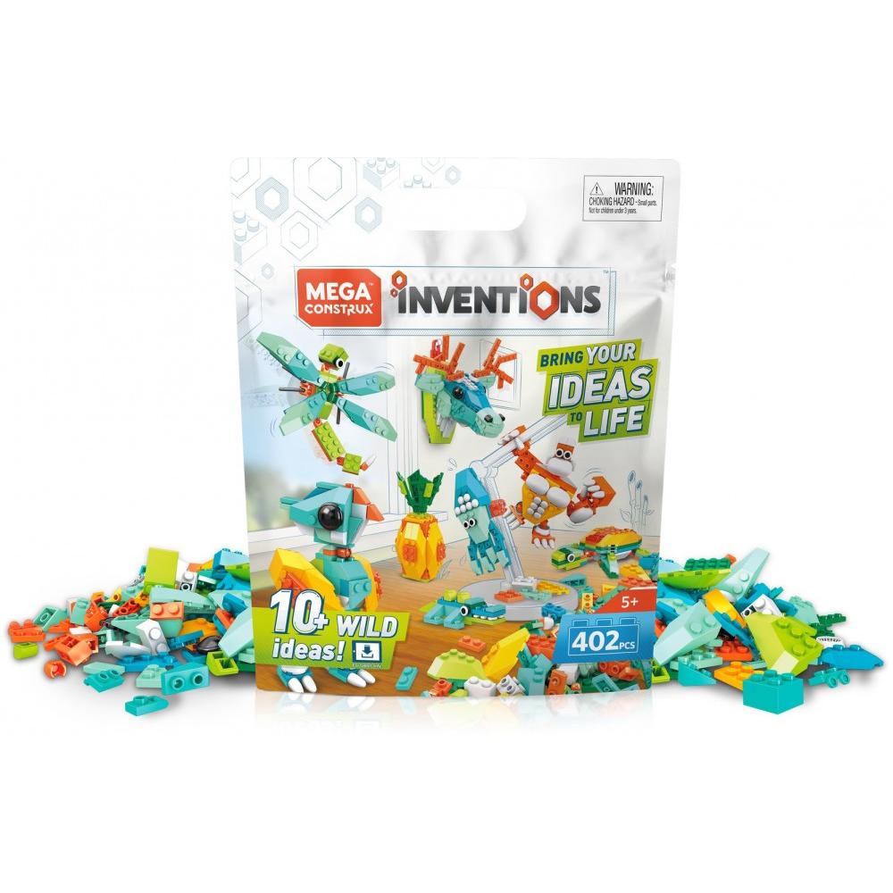 Набор для сборки Mega Construx Wild Pack – 400 деталей, 6 ярких цветов, для детей от 5 лет Mega Construx