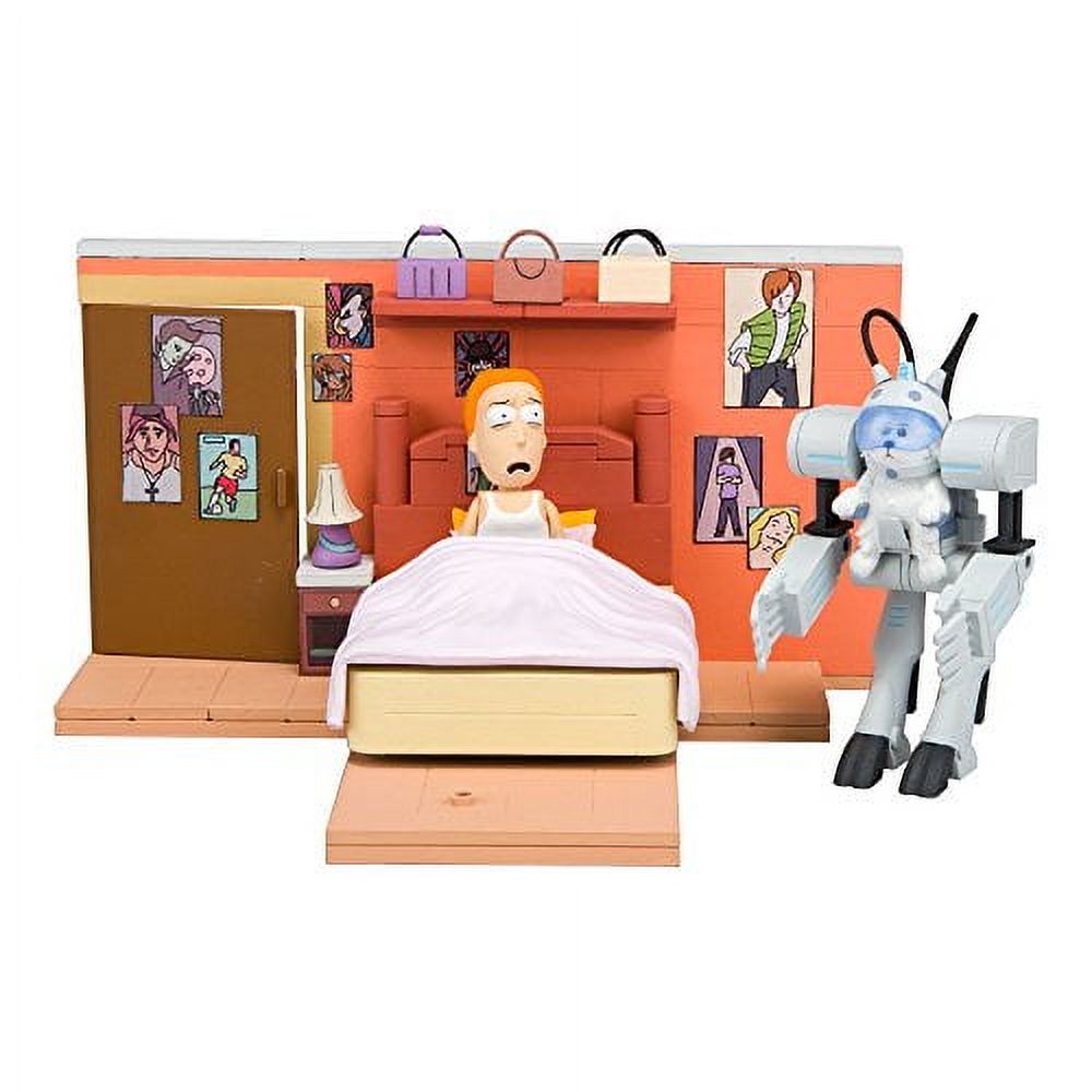 Rick & Morty You Shall Now Call Me Snowball Construction Set, 129 Piece Rick and Morty