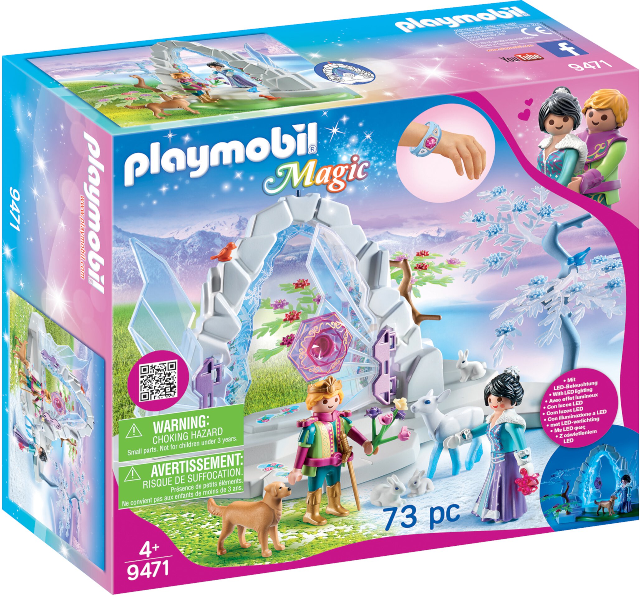 PLAYMOBIL Crystal Gate to the Winter World Doll Playset Playmobil