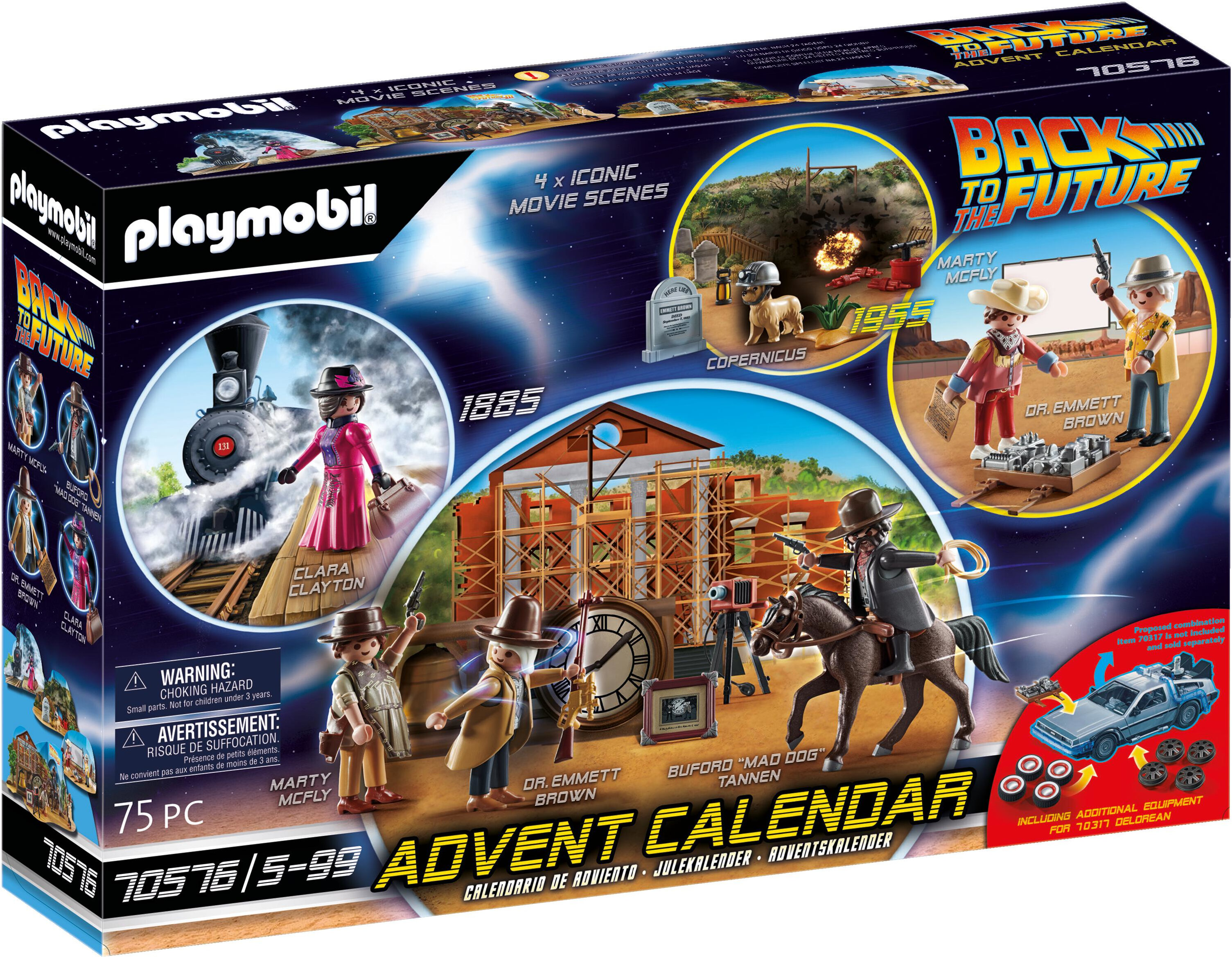 PLAYMOBIL Advent Calendar - Back to the Future III Playmobil