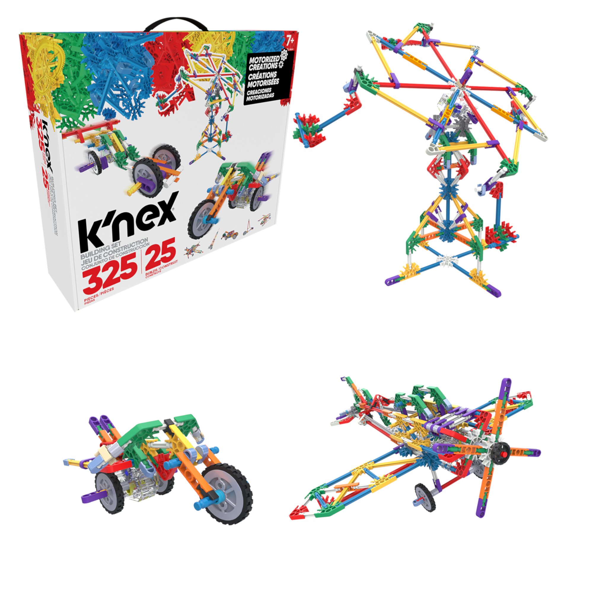 K'NEX Classics Motorized Creations Building Set K'NEX