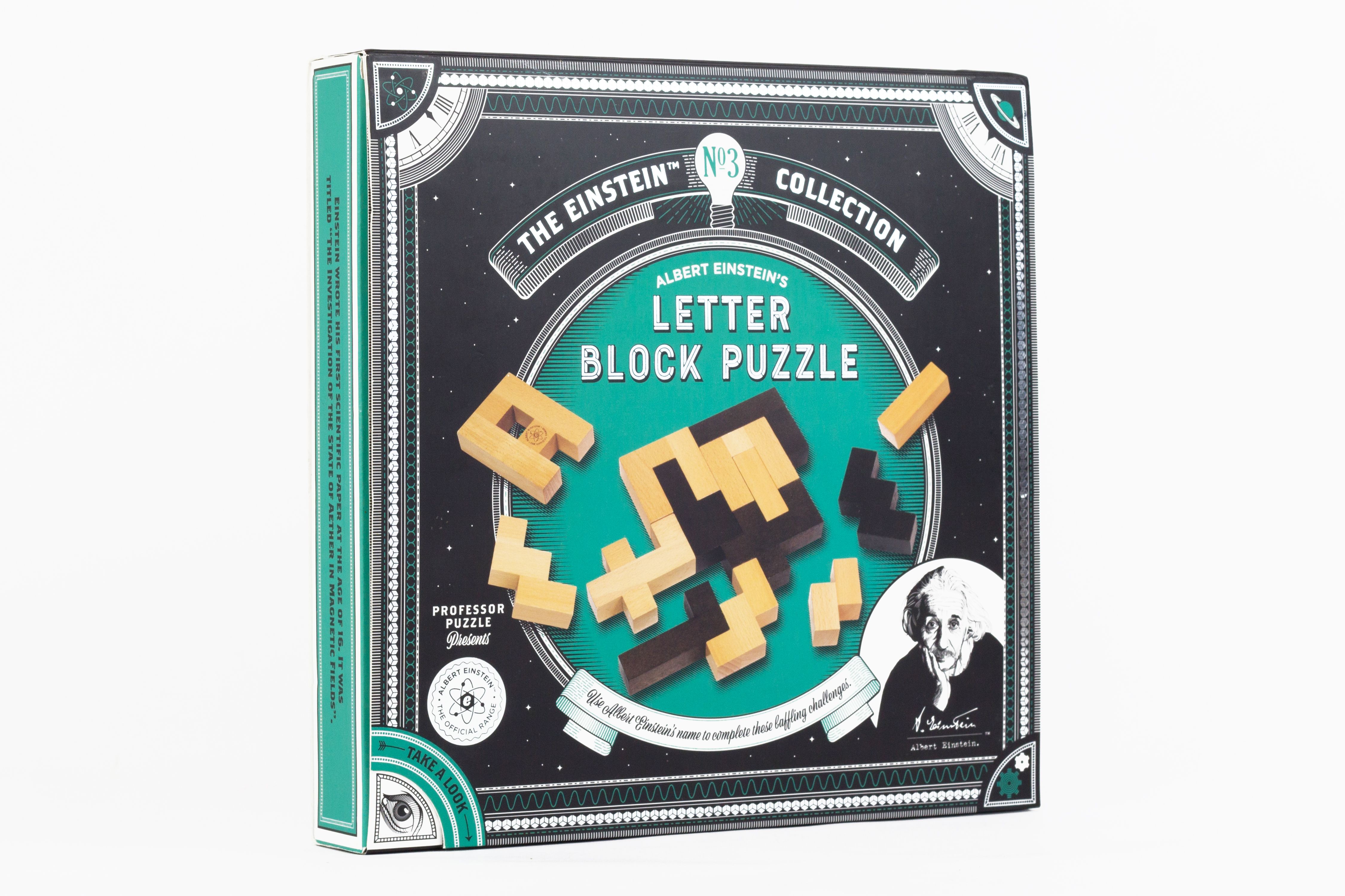 Letter Block Puzzle PROFESSOR PUZZLE