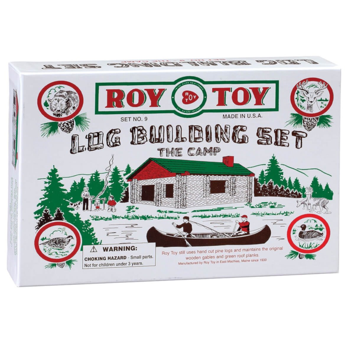 Roy Toy Log Building Set - The Camp Fox Valley Traders