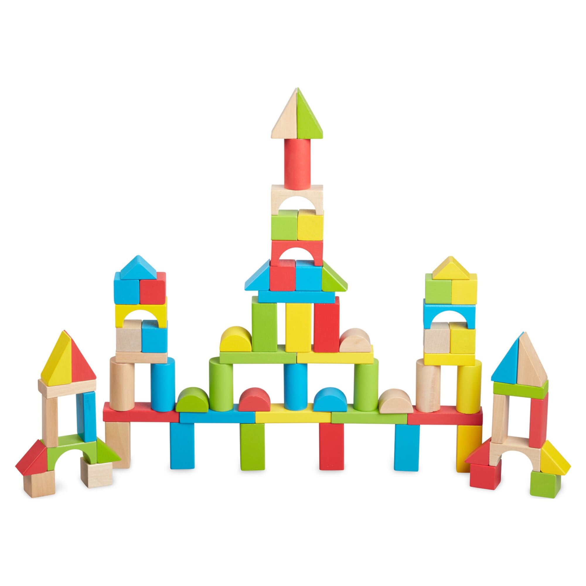 Melissa & Doug 75 Multi-Colored Wooden Blocks Melissa & Doug