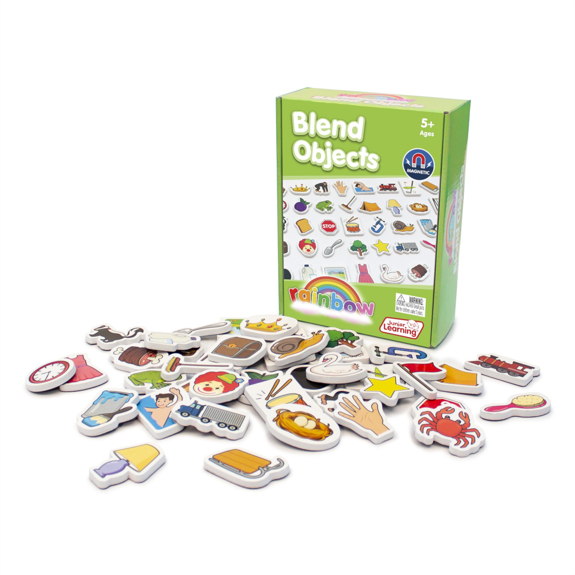 Junior Learning Blend Objects Educational Magnetic Foam Toys - Multi Junior Learning