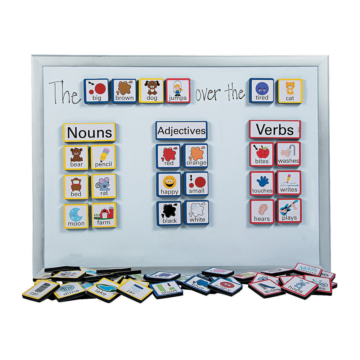 Sentence Building Foam Magnets - Educational - 103 Pieces Fun Express