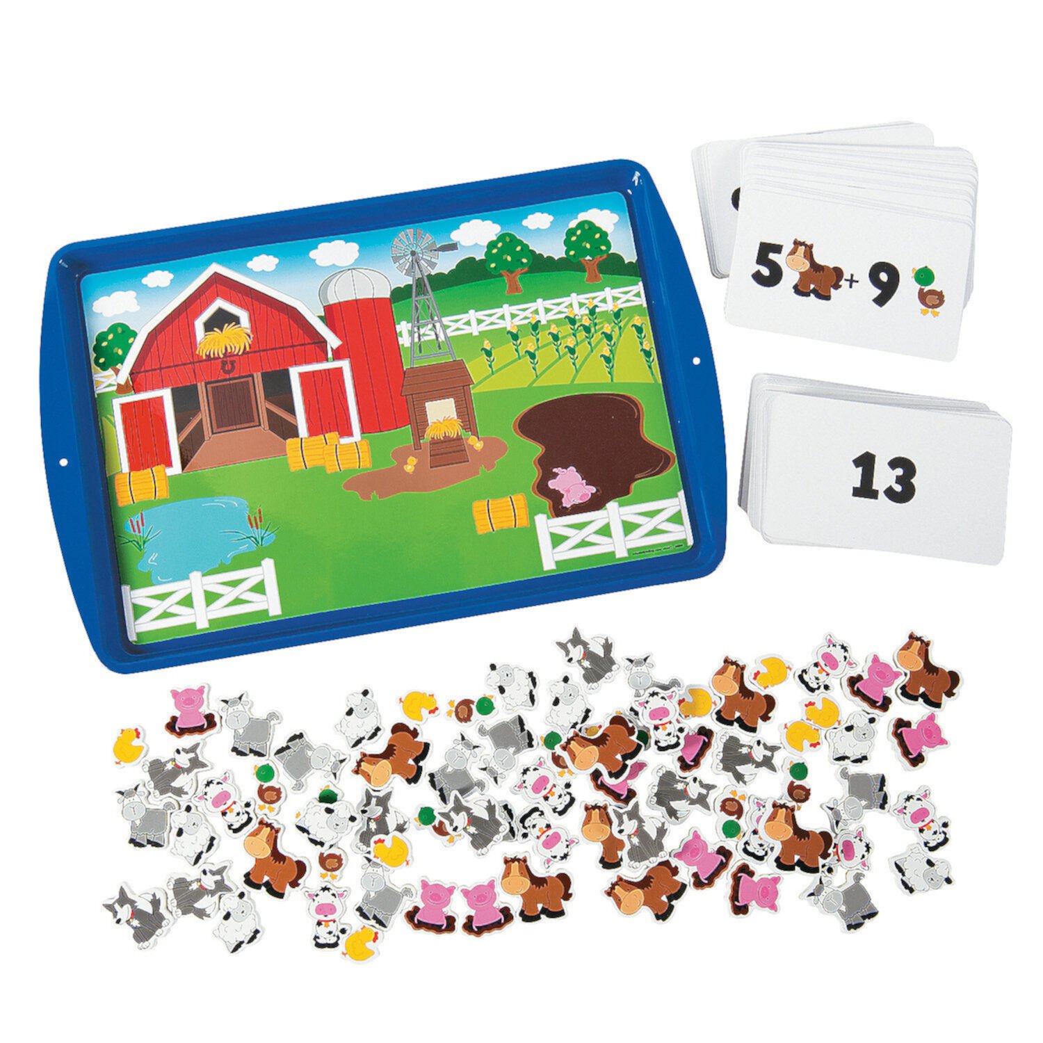 Addition Magnetic Activity Set - Educational - 154 Pieces Fun Express