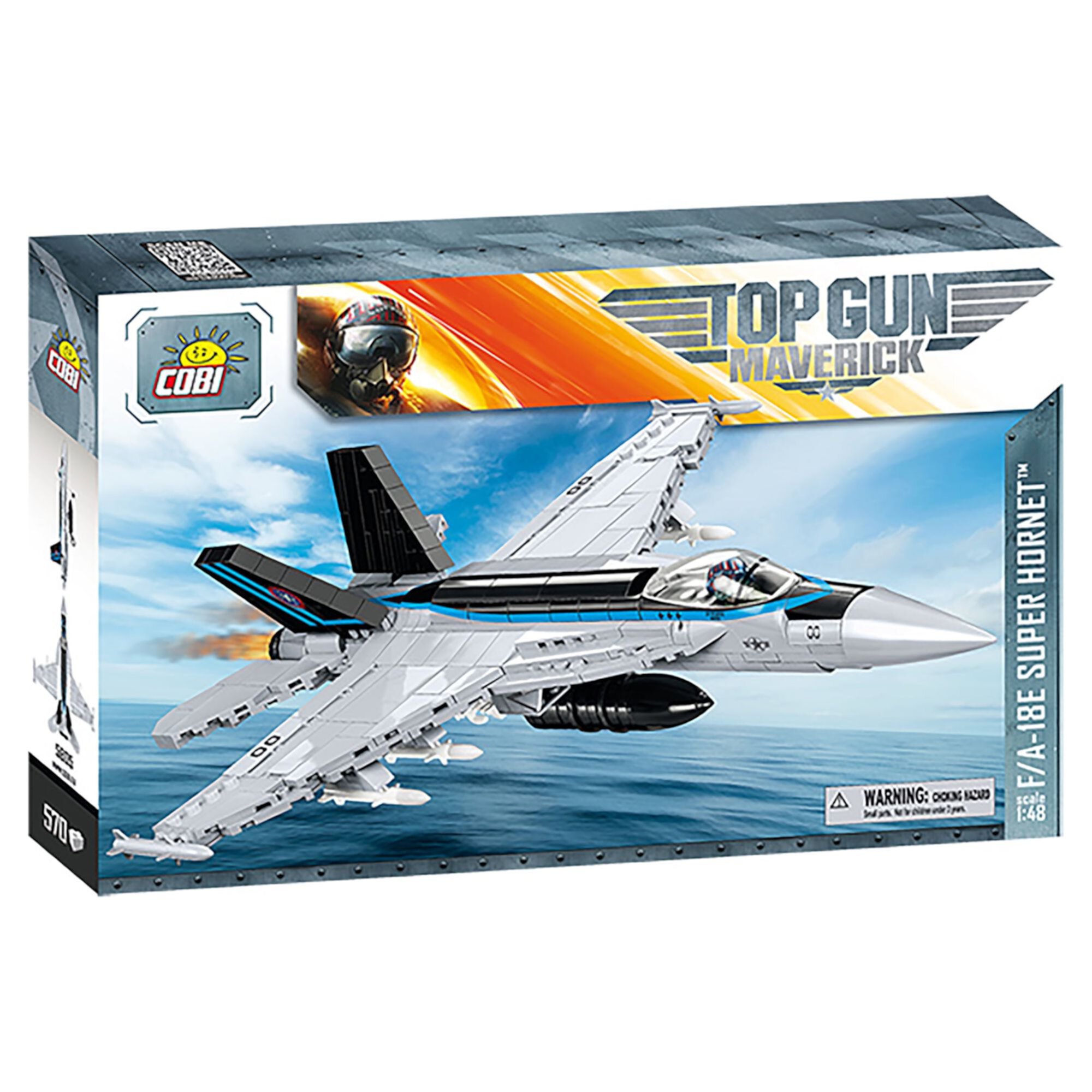 COBI Top Gun Maverick F/A-18E Super Hornet 570 Piece Construction Blocks Building Kit, Scale 1:48 Coming soon