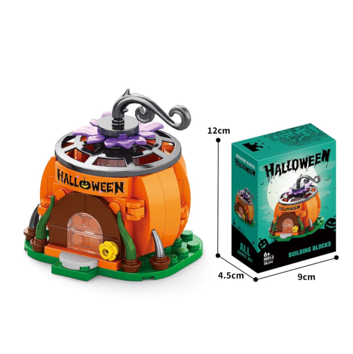 103PCS With Box Halloween Nightmare Building Block Set Toys Children Exquisite Birthday Christmas Gift AnLinMOC