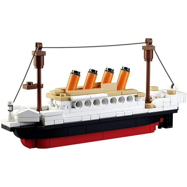 Building Blocks Titanic ShipBoat 3D Model Educational Gift Toys for Children 194PCS Kiddopark