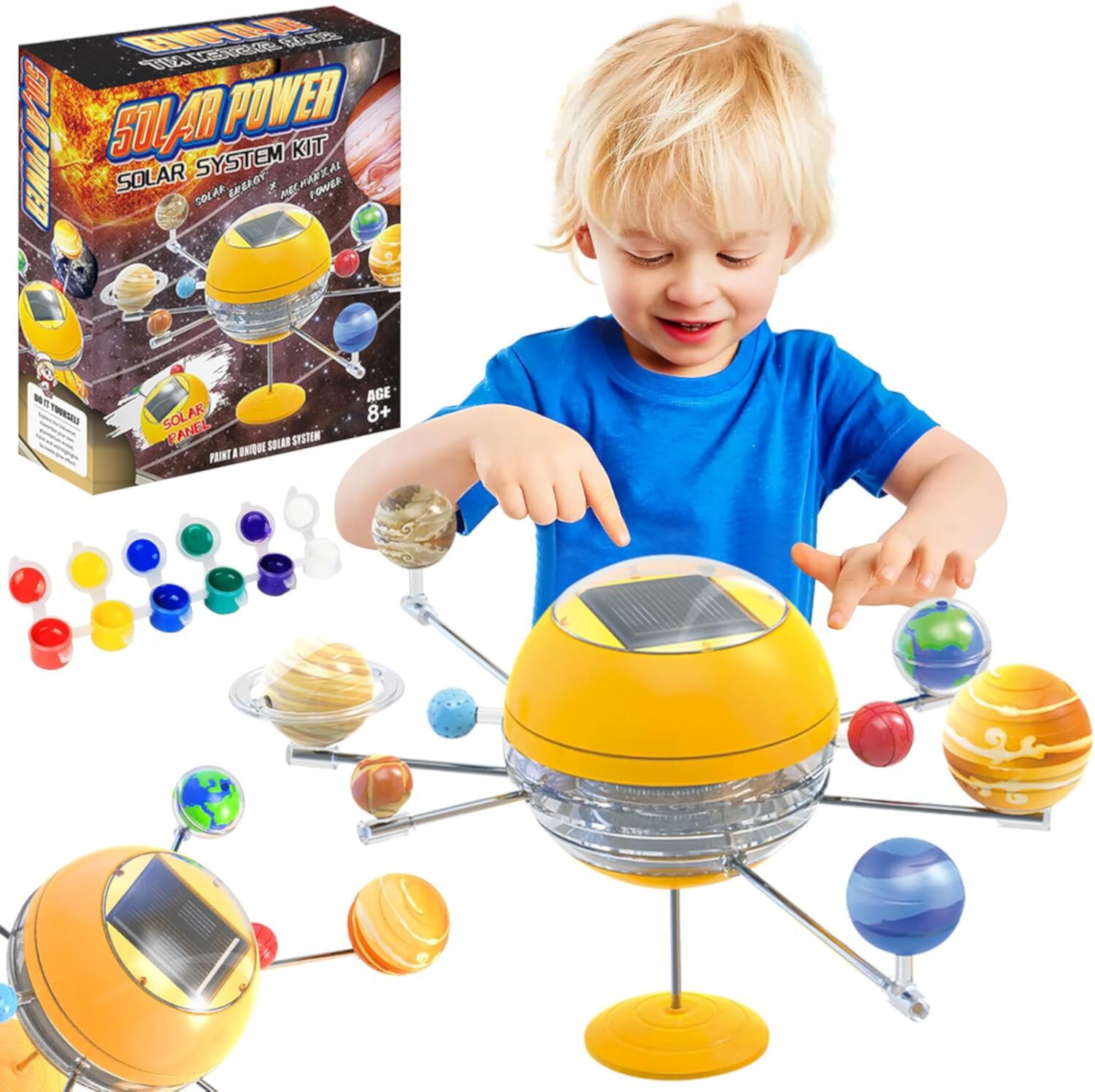 Science Kits for Kids, Solar System Science Kit for Ages 8-14, STEM Activities Educational Scientist Gifts for Boys Girls 6 7 8 9 10 11 Years Old Style-Carry