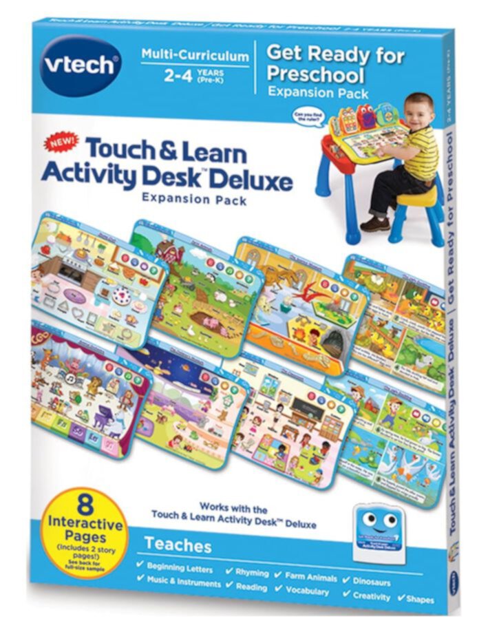 Touch & Learn Activity Desk&trade; Deluxe - Get Ready for Preschool VTech