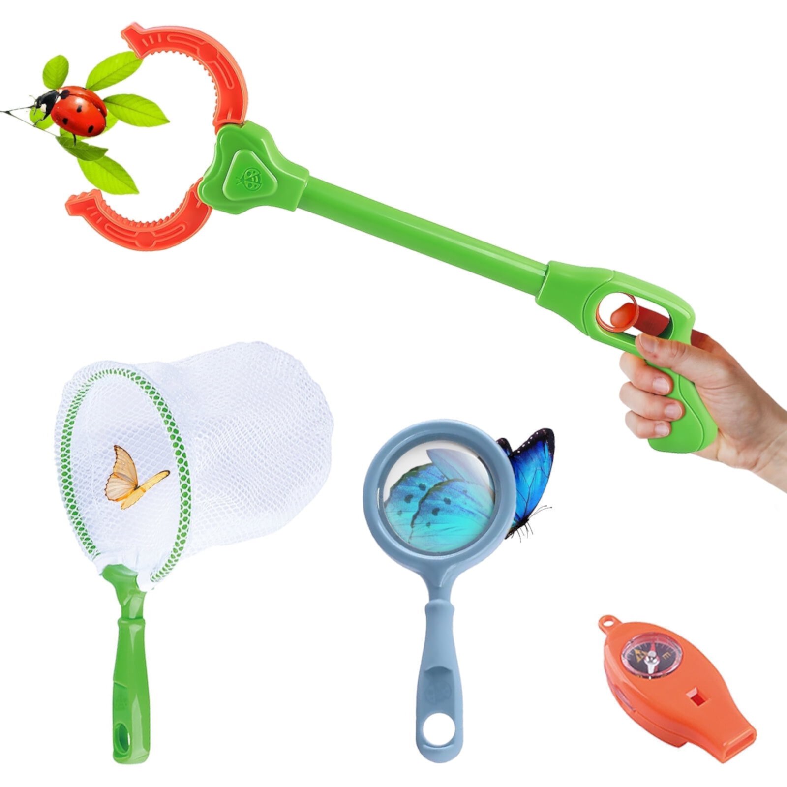 Toddlerino-Bug Bungalow- Bug Catching Kit- Sports & Outdoors- Insect Catching Set- Summer Toys- Educational & Developmental – 3 Years + ﻿ Toddlerino