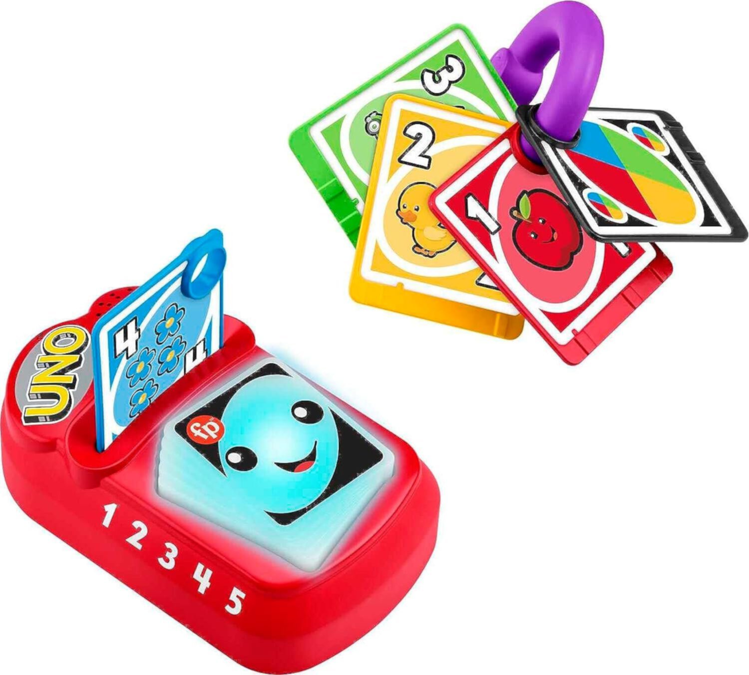 Fisher-Price Laugh & Learn Counting and Colors UNO Electronic Learning Toy for Infants Fisher-Price