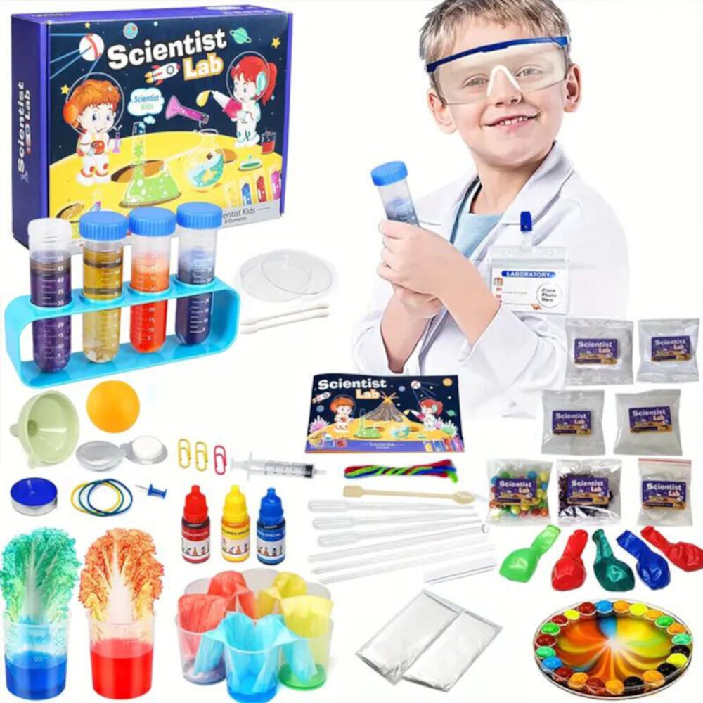 Science Kits for Kids, 48 Lab Experiments, Birthday Gifts and Toys for 4 5 6 7 8 9 10-12 Years Old Boys Girls Kids Suorfoxs