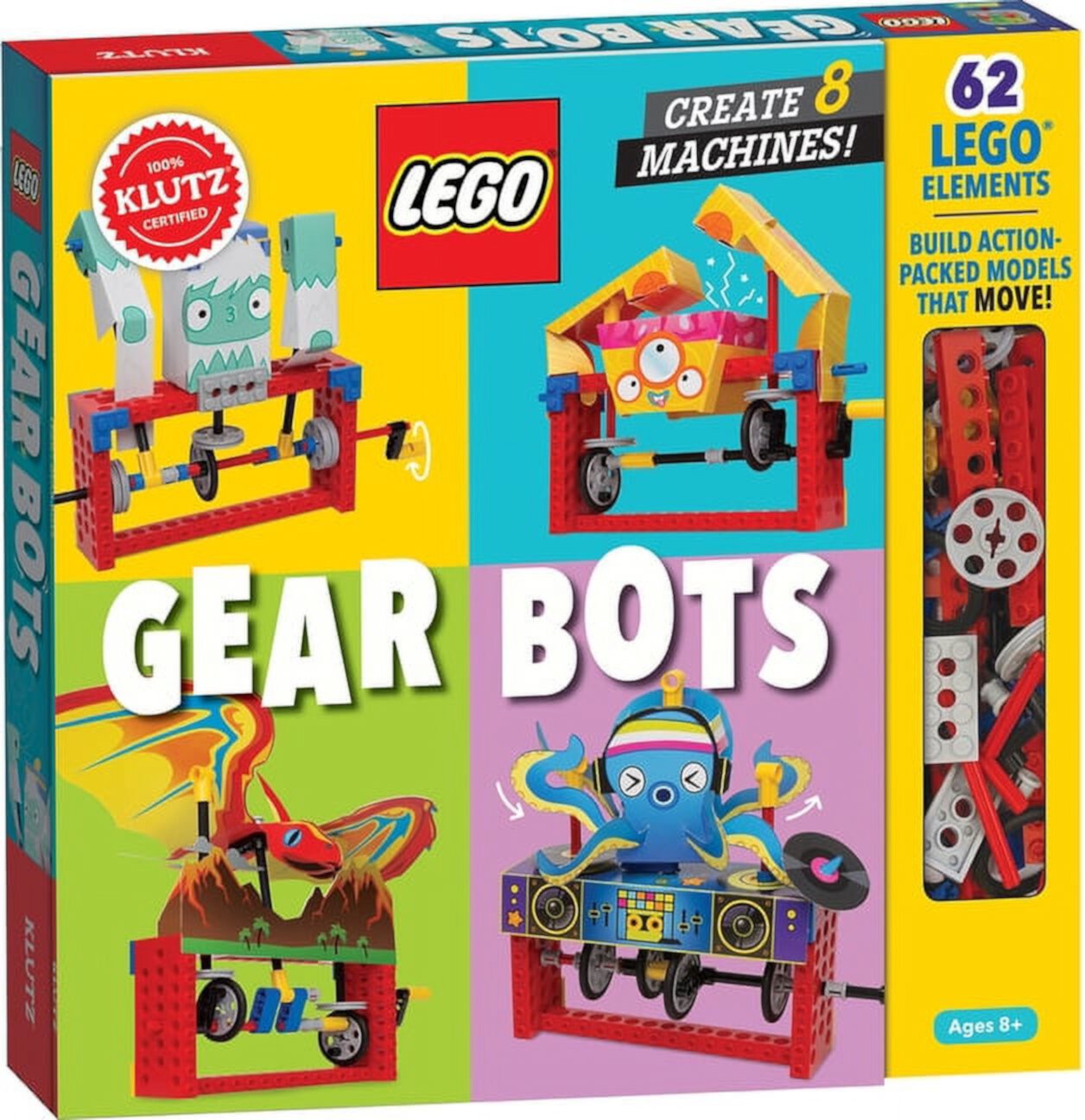 Lego Gear Bots, (Hardcover) Klutz