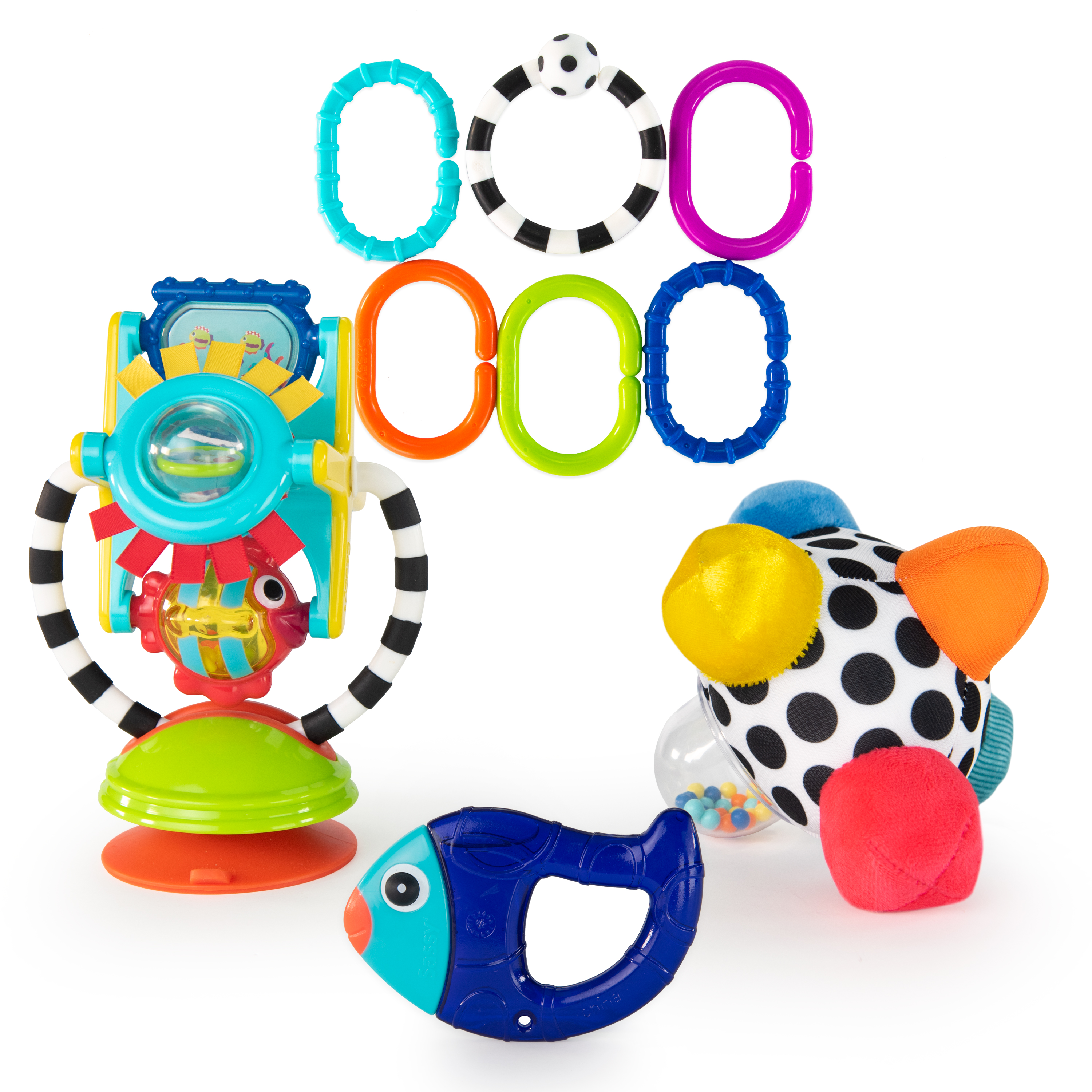 Sassy Discover The Senses Sensory Baby Toy Gift Set - 0+ Months Sassy