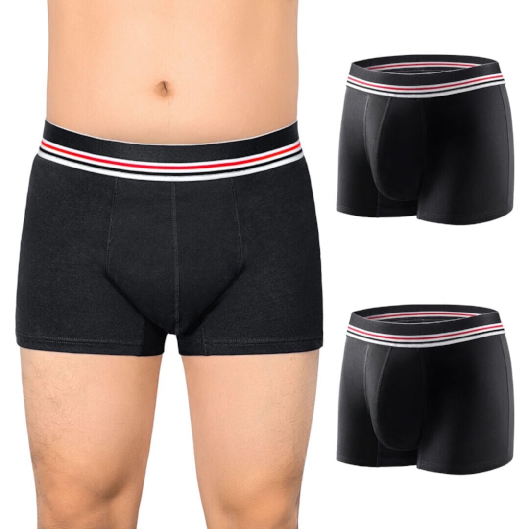 CARER Incontinence Underwear for Men Washable, Front Absorbent Leak Proof Underwear for Bladder Control CARER Healthcare