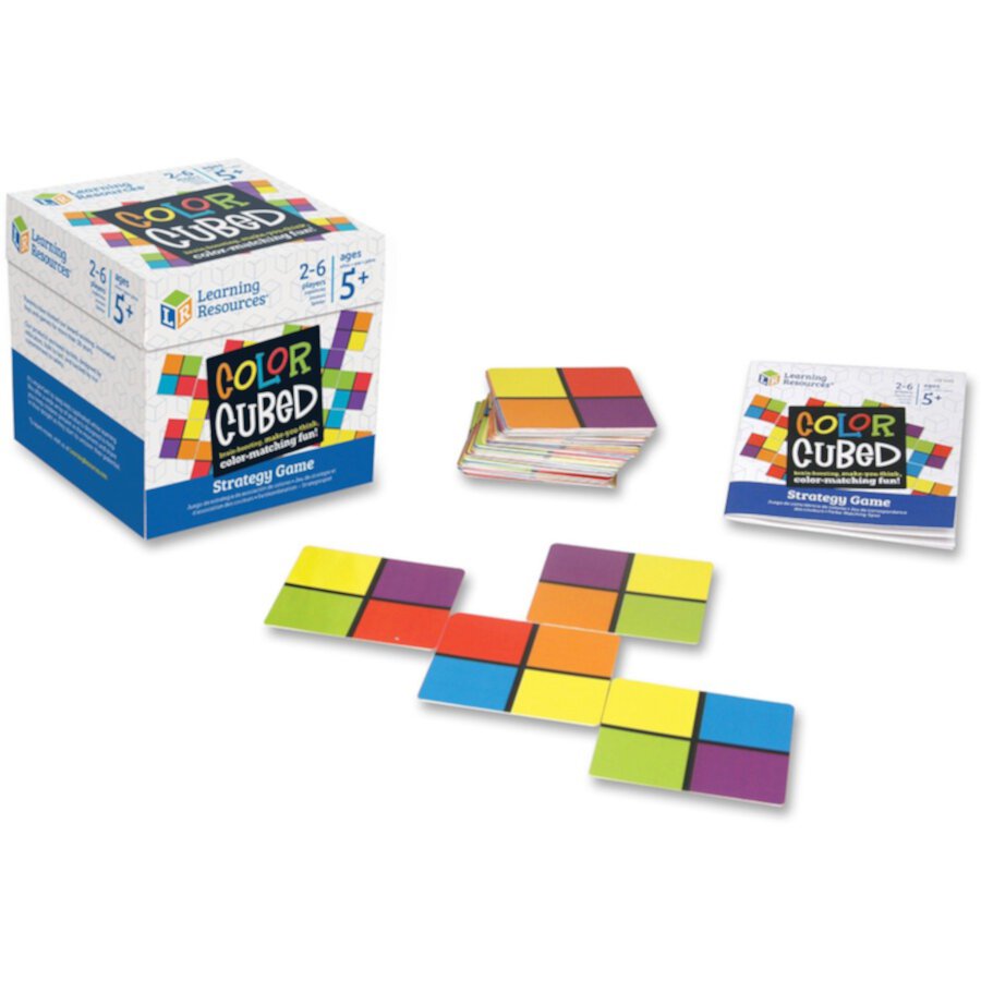 Learning Resources Color Cubed Strategy Game Learning Resources