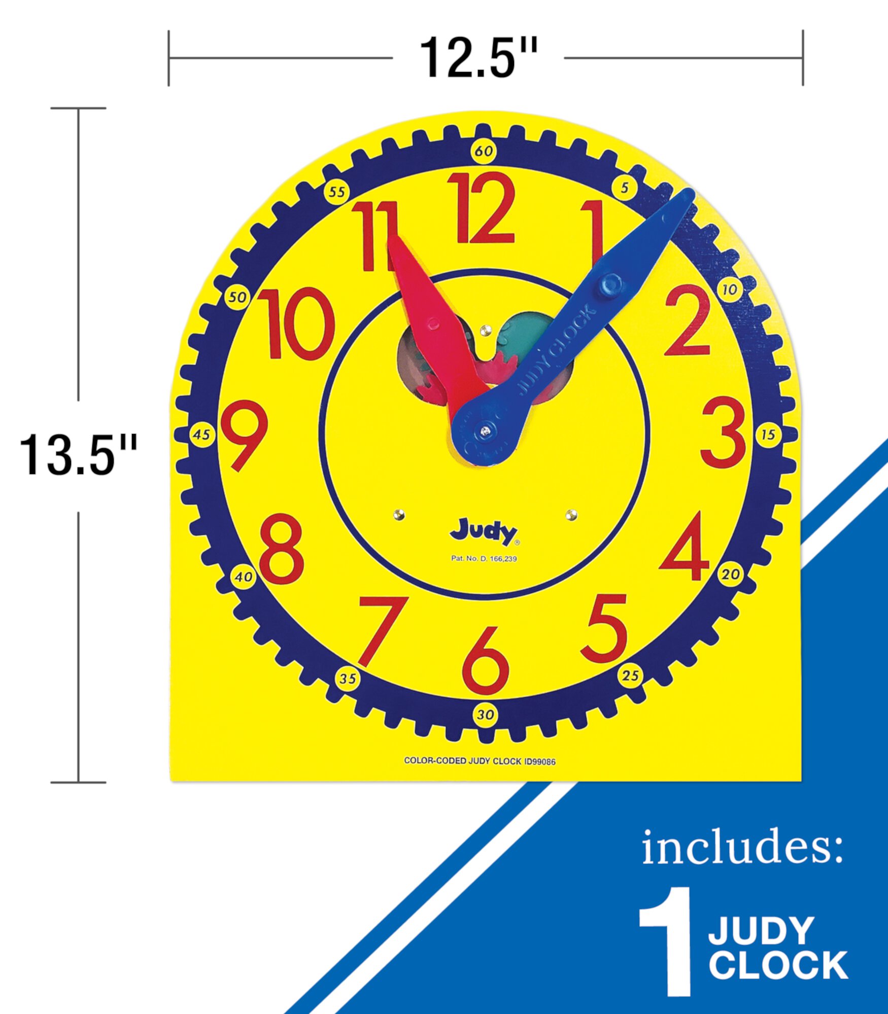 Color-Coded Judy® Clock CD CARSON-DELLOSA PUBLISHING GROUP