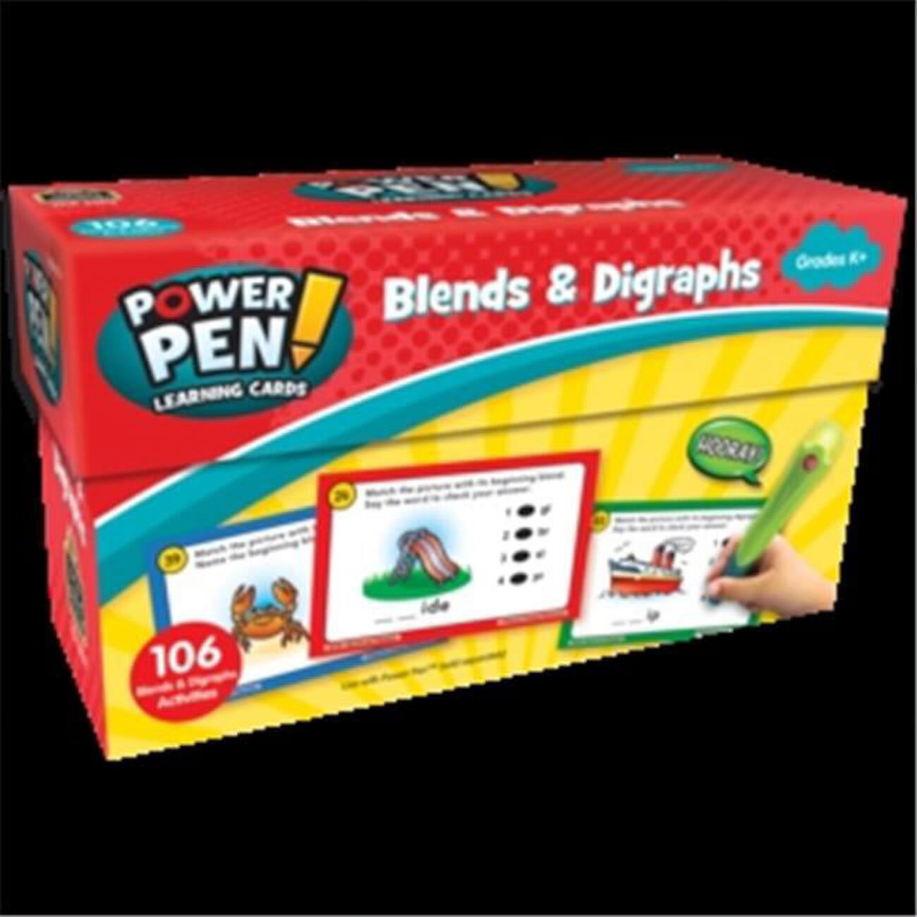 Teacher Created Resources Power Pen Learning Cards: Blends & Digraphs Teacher Created Resources