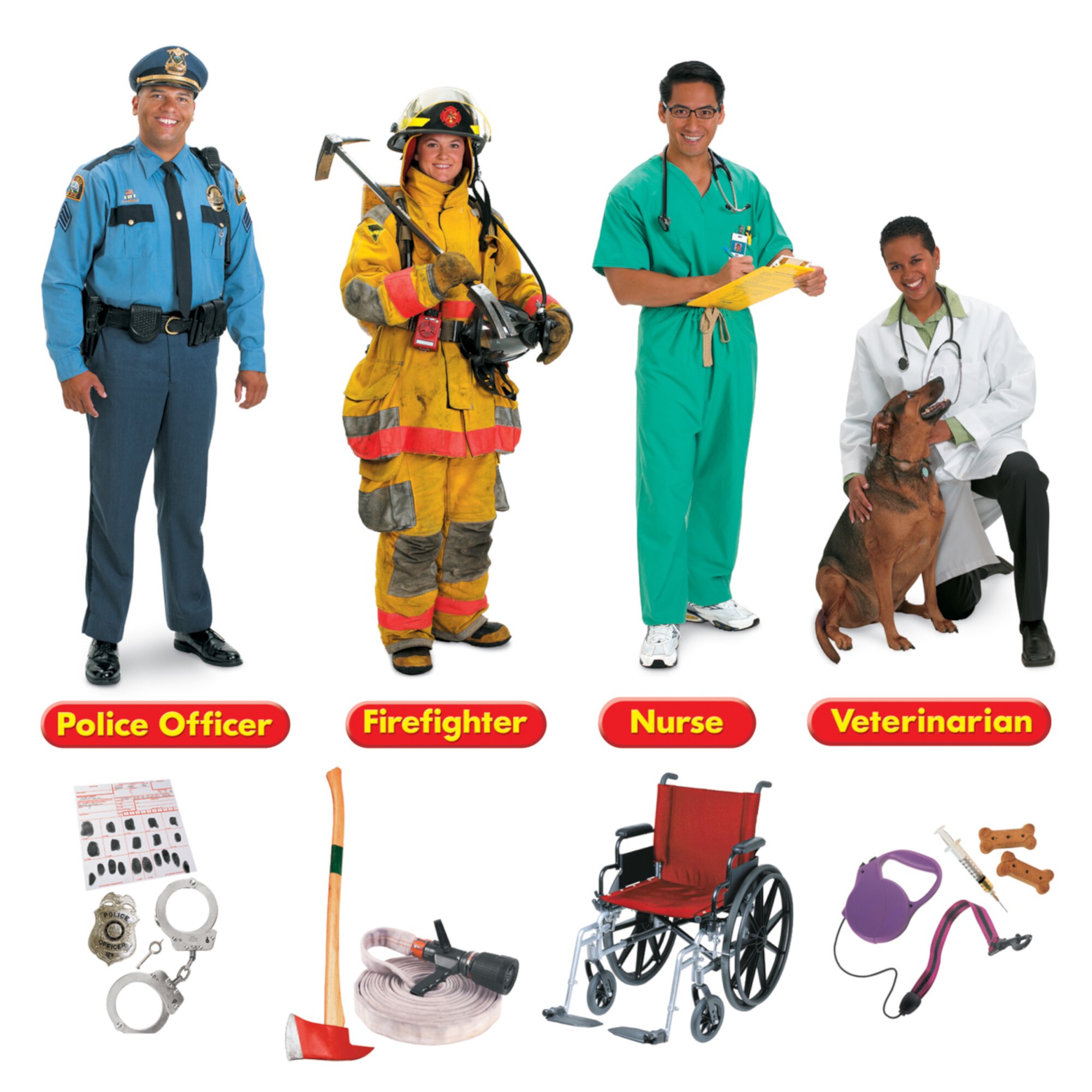 TREND Community Helpers Bulletin Board Set, 45 Pieces TREND