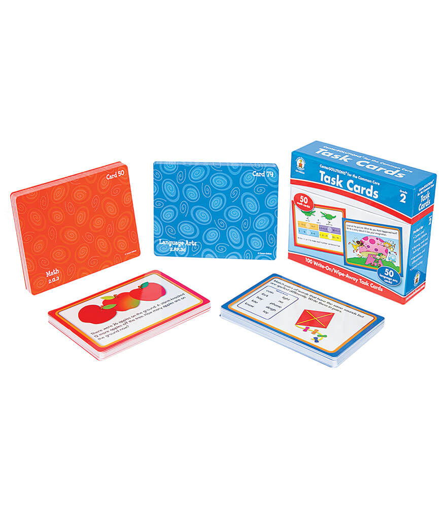 Carson Dellosa Task Cards Learning Cards (100 Task Cards) CD CARSON-DELLOSA PUBLISHING GROUP