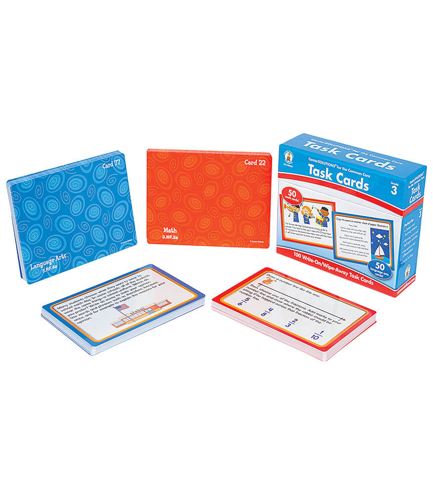 Carson Dellosa Task Cards Learning Cards (100 Task Cards) CD CARSON-DELLOSA PUBLISHING GROUP