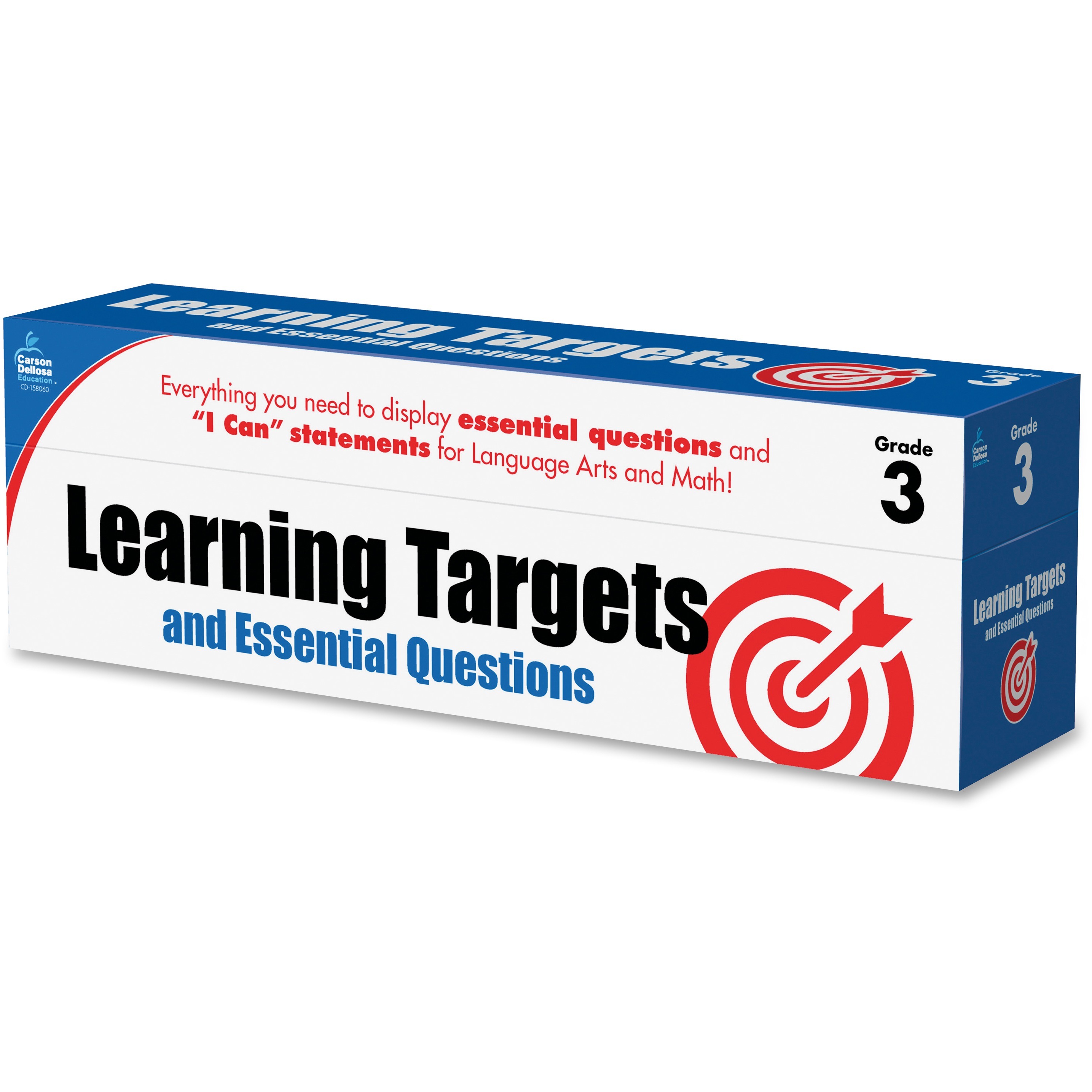 Carson-Dellosa, CDP158060, Learning Targets and Essential Questions Pocket Chart Cards, 139 / Set CD CARSON-DELLOSA PUBLISHING GROUP