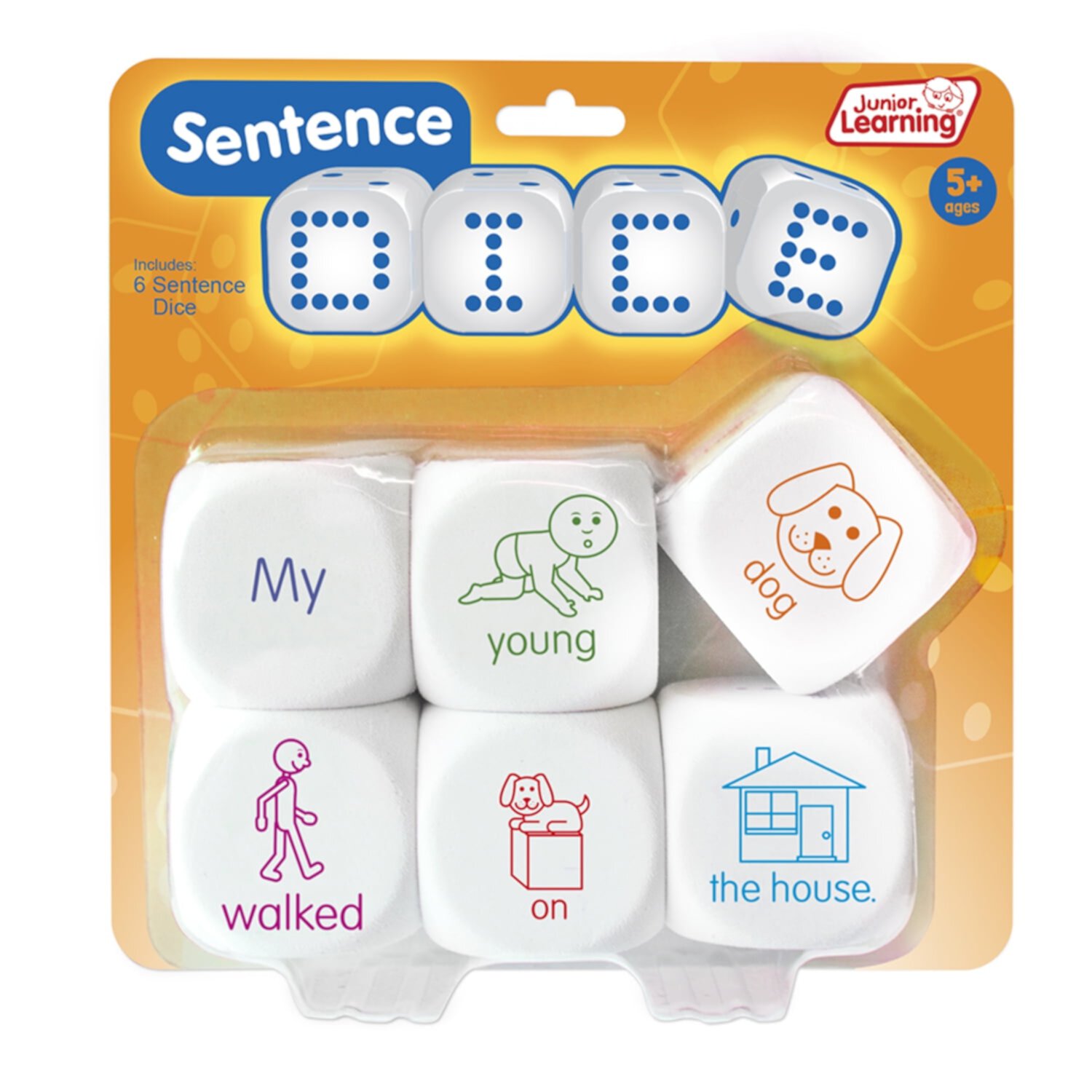 Junior Learning - Sentence Dice Educational Learning Game Junior Learning