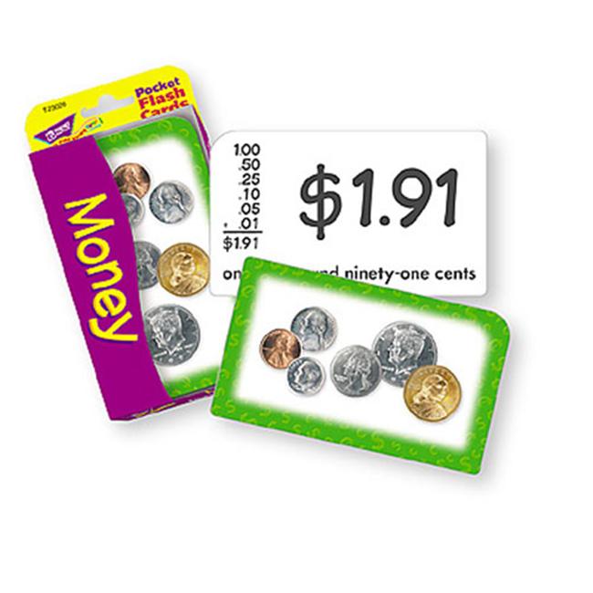 Money Pocket Flash Cards [T23020] TREND