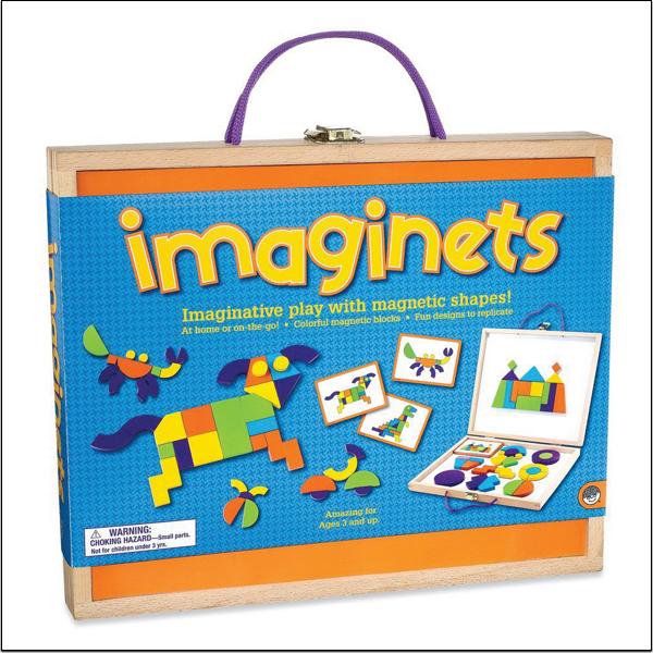 MindWare Imagination Patterns, Creative, Magnetic Play with Patterned Shapes! MindWare