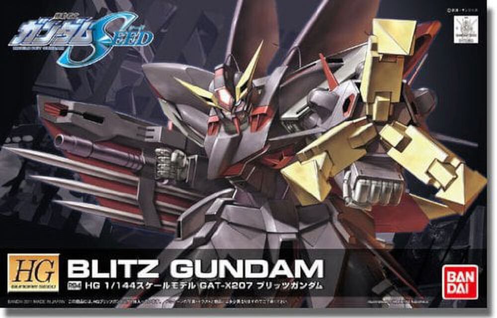 Bandai Hobby Gundam SEED R04 Blitz Gundam HG 1/144 Model Kit Bandai