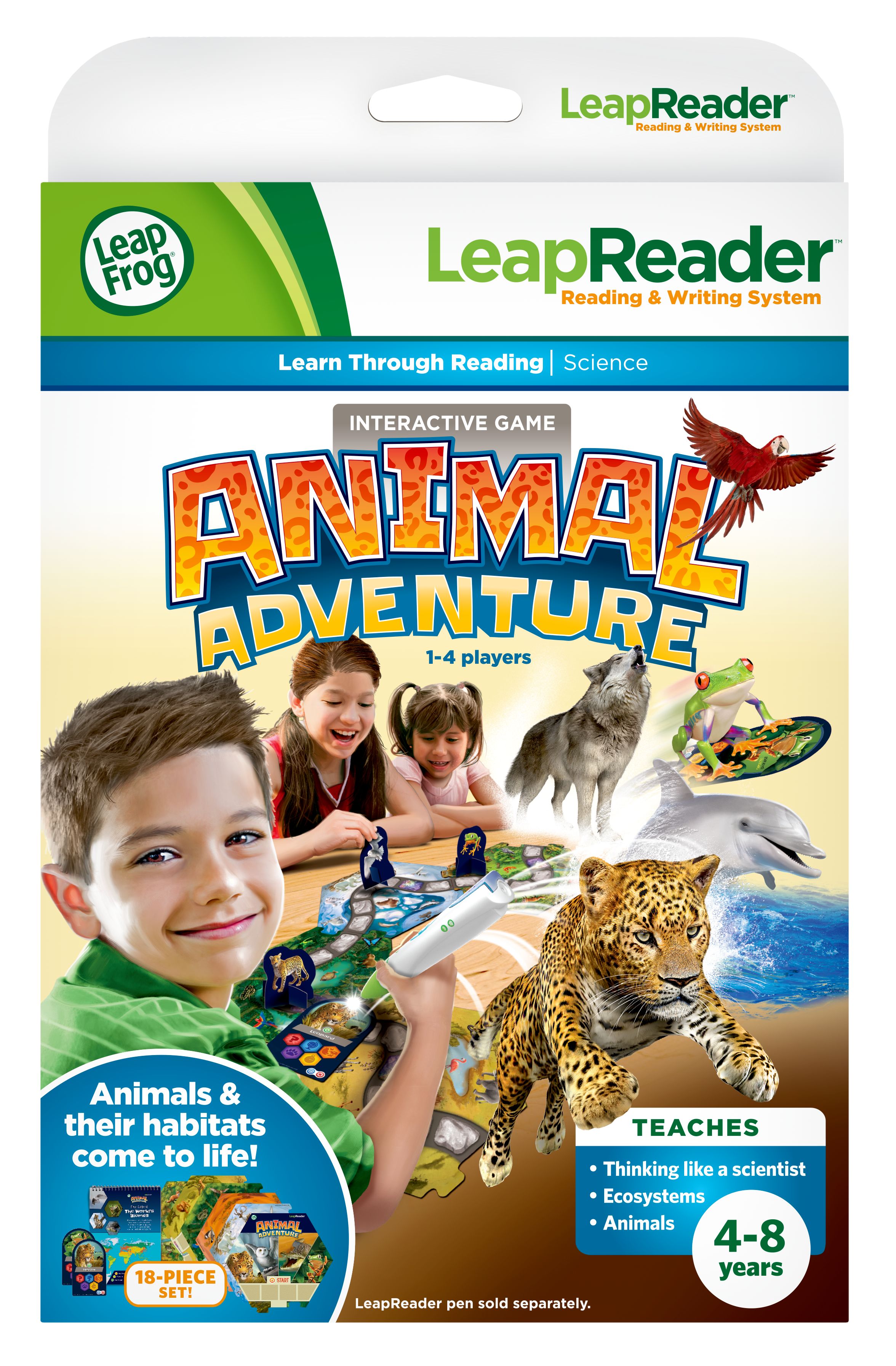 LeapFrog LeapReader Animal Adventure Quest LeapFrog