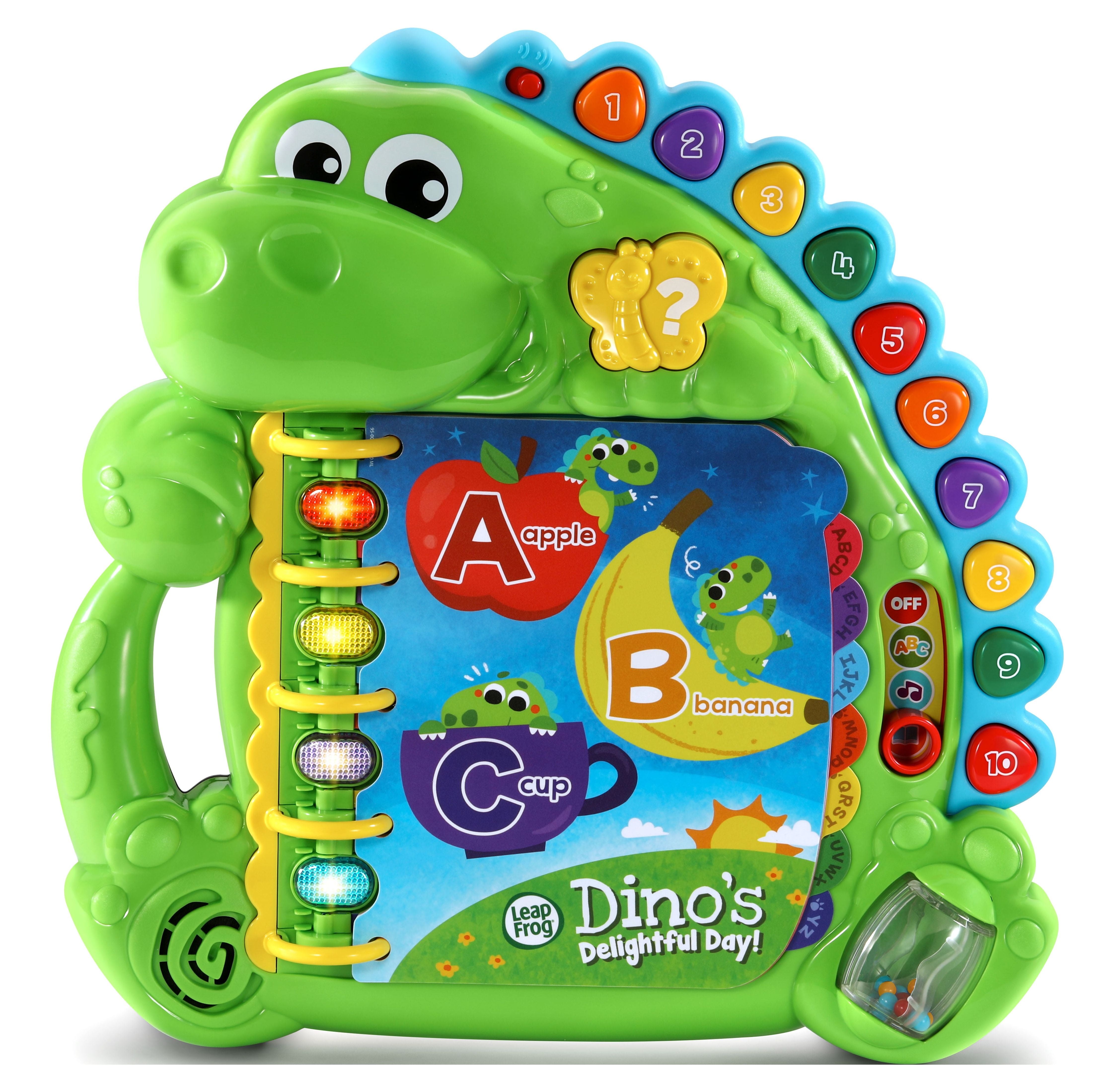 LeapFrog Dino's Delightful Day Book LeapFrog